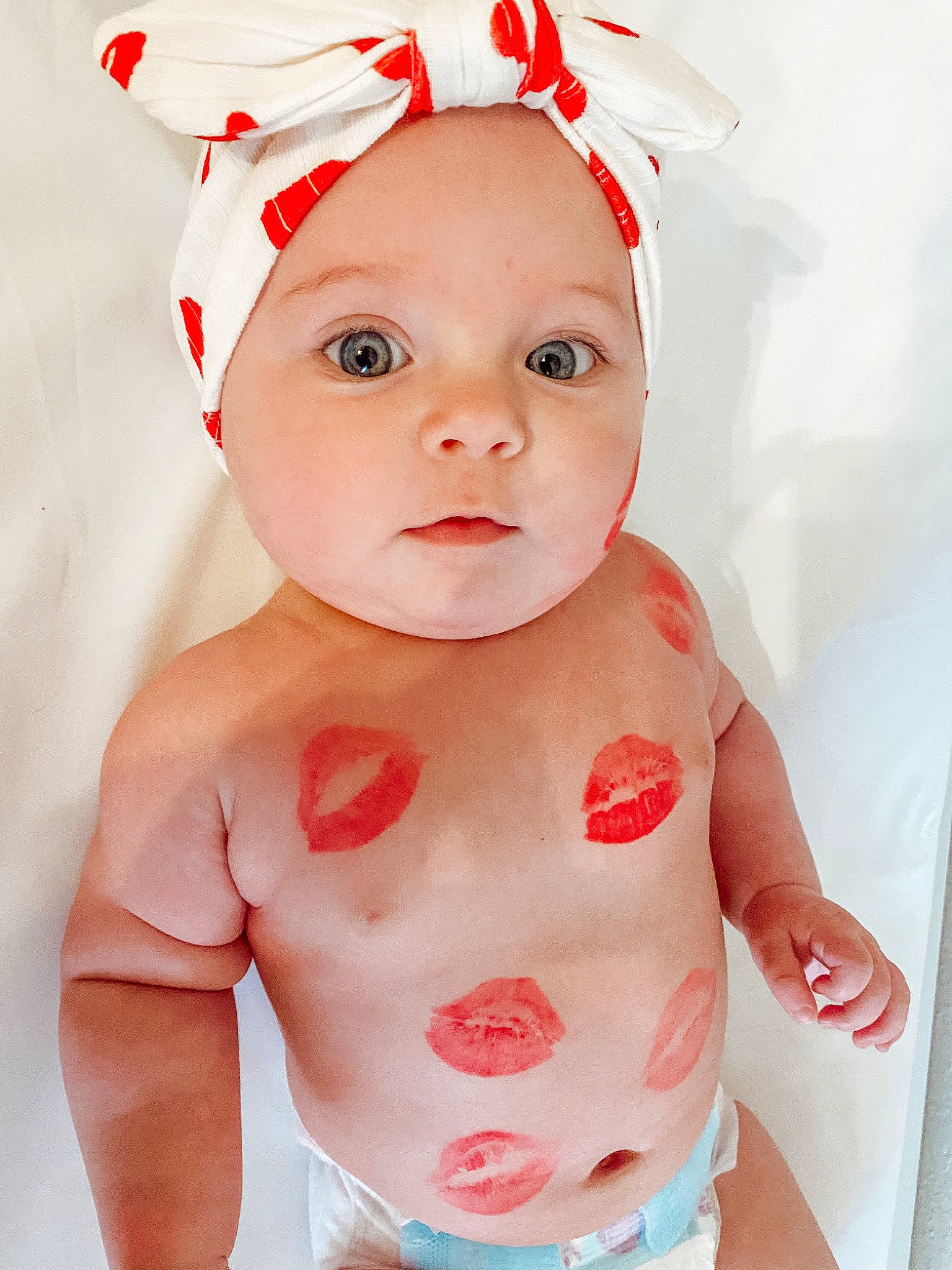 Demi joined the competition — help win amazing prizes! arm, baby, baby_toddler_clothing, cheek, chin, eye, eyebrow, eyelash, face, happy, head, headwear, human_body, lip, mouth, neck, person, pink, skin, sleeve