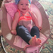 Presley joined the competition — help win amazing prizes! accessories, baby, bed, bonnet, cap, clothing, couch, cradle, crib, cushion, face, furniture, hat, head, homedecor, infantbed, person, photography, portrait, stroller