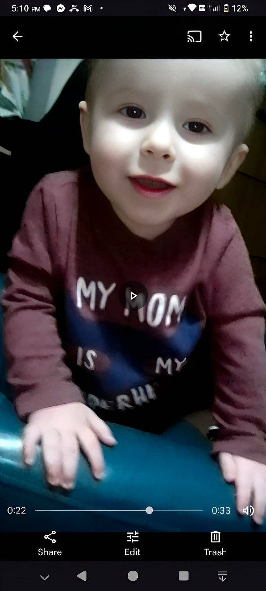 Ace is registered to the contest to win money with this photo: baby, bodypart, clothing, computerhardware, crawling, electronics, face, finger, hand, happy, hardware, head, indoors, monitor, mouth, person, photography, portrait, screen, t_shirt