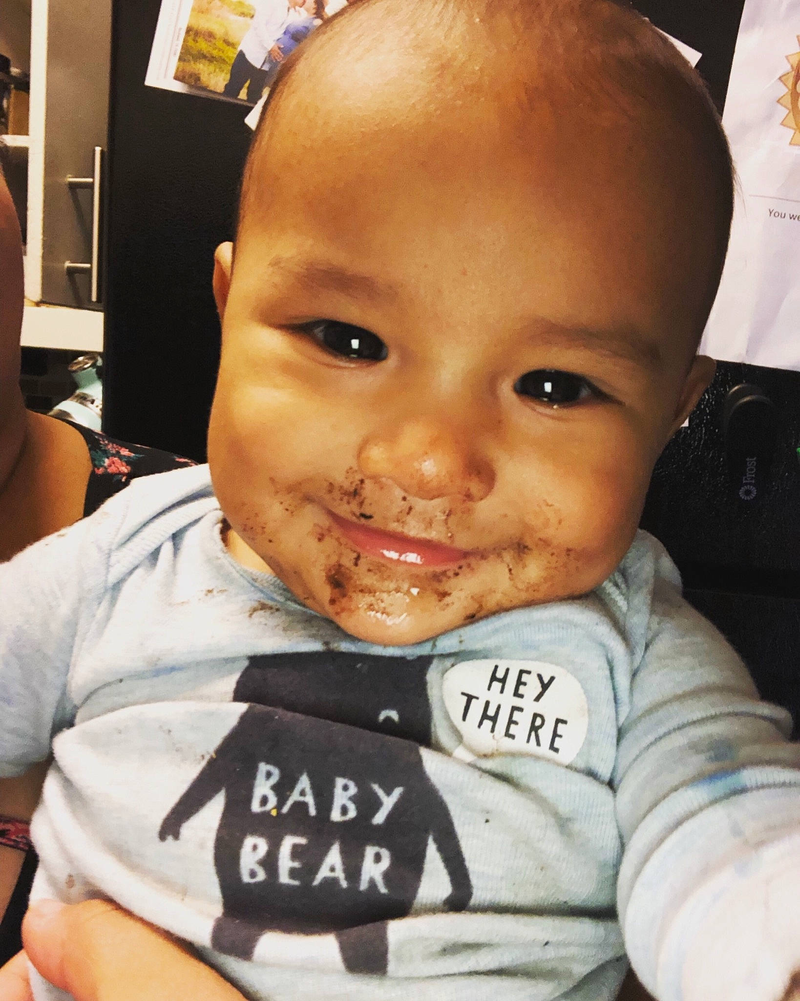 Osias is registered to the contest to win money with this photo: cheek, child, chin, cool, ear, eyebrow, face, forehead, head, infant, joy, lip, nose, person, product, skin, smile, toddler