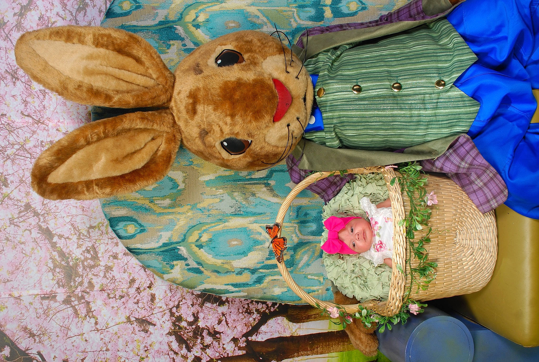 Charlotte joined the competition — help win amazing prizes! art, baby_products, baby_toys, blue, button, fawn, headwear, pattern, person, plush, stuffed_toy, teddy_bear, terrestrial_animal, thread, toy, visual_arts, wood, wool