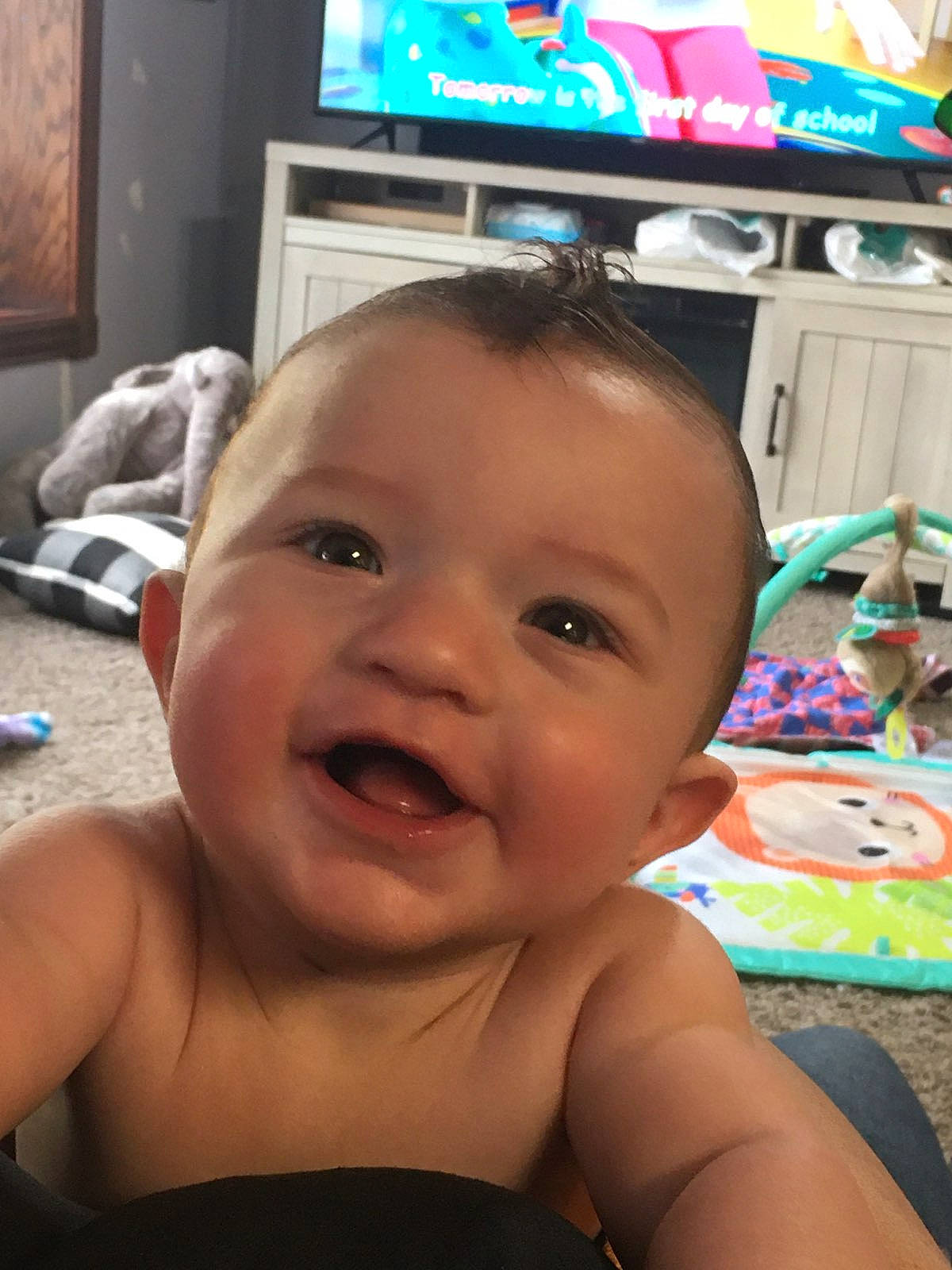 Lane joined the competition — help win amazing prizes! cheek, ear, eye, eyebrow, eyelash, face, facial_expression, forehead, gesture, happy, head, human_body, iris, lip, mouth, nose, organ, person, skin, smile