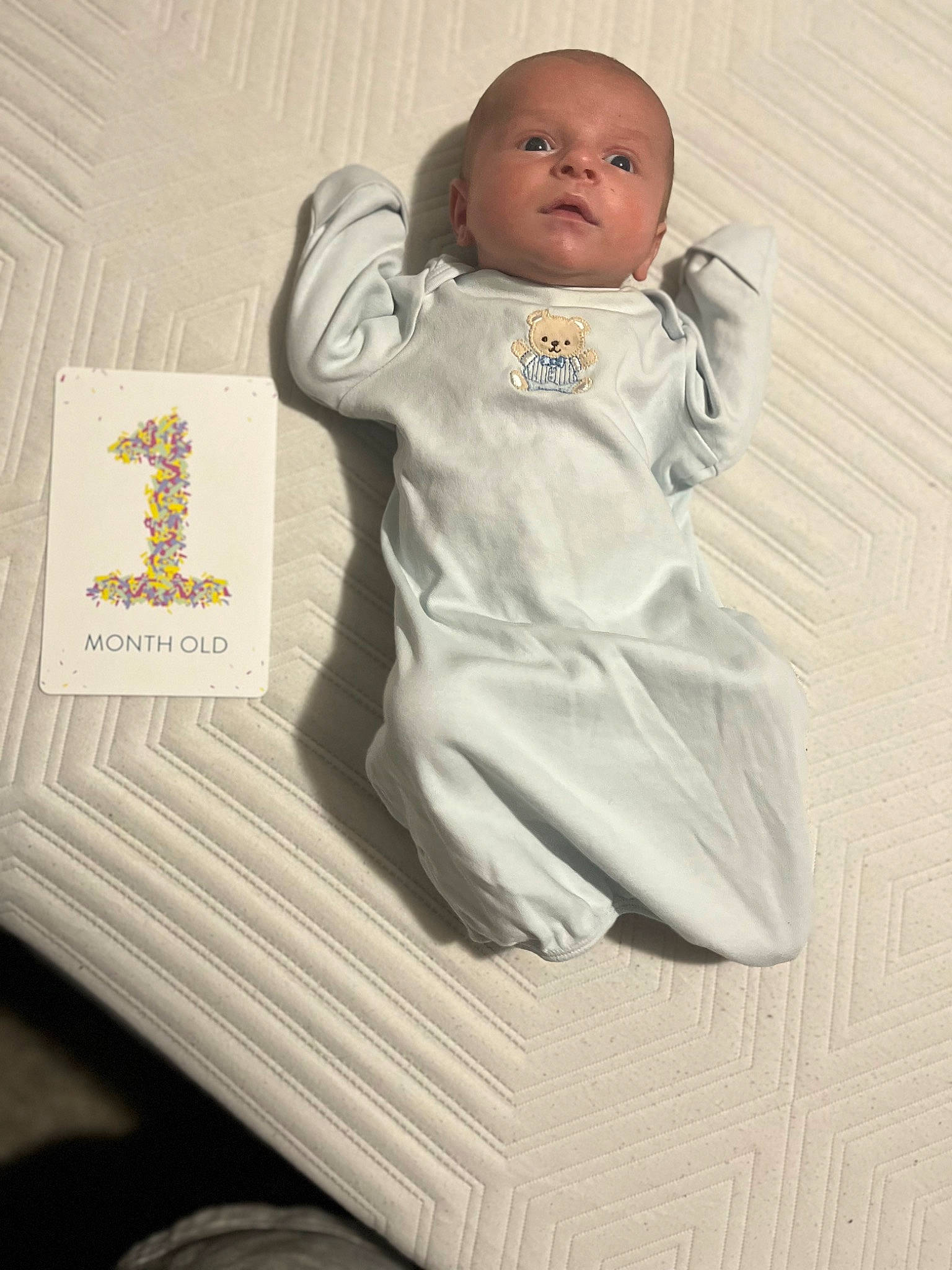 Anakin is registered to the contest to win money with this photo: art, baby, baby_products, baby_toddler_clothing, cheek, child, comfort, face, gesture, happy, human_body, linens, logo, person, room, sitting, sleeve, toddler, wood