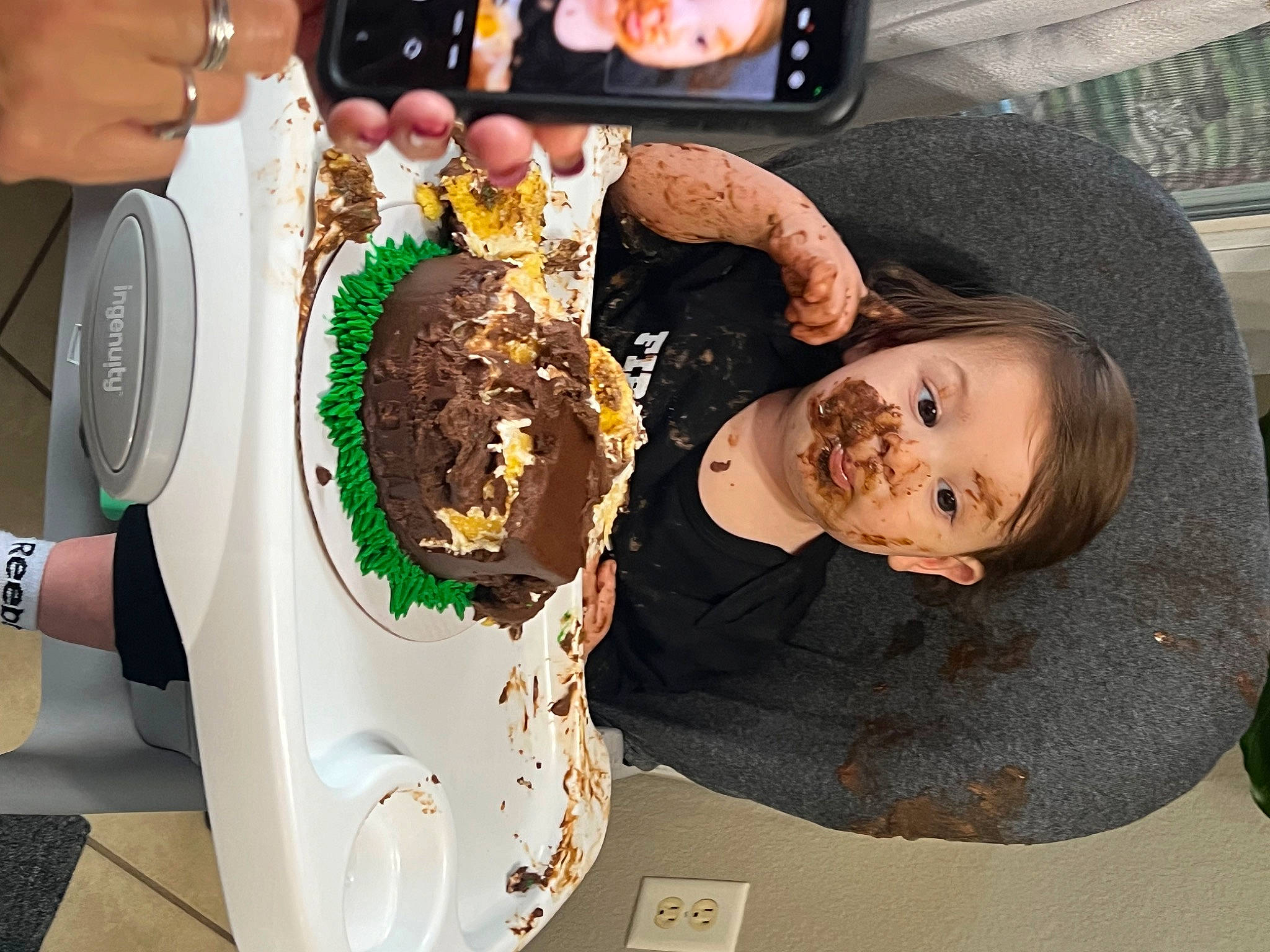 Cooper joined the competition — help win amazing prizes! baked_goods, baking, cake, comfort_food, cooking, cuisine, culinary_art, dessert, dish, event, food, hat, icing, ingredient, nail, person, plate, recipe, sugar_cake, sweetness