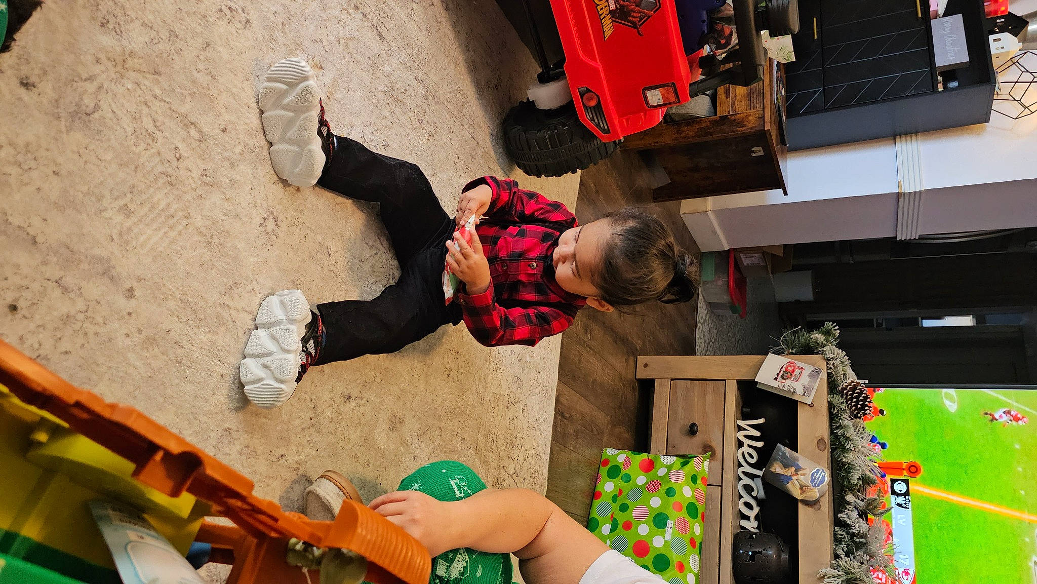 Asher joined the competition — help win amazing prizes! adventure, child, concrete, event, fun, green, hat, landscape, leisure, person, play, recreation, red, sandal, soil, tire, travel, wheel