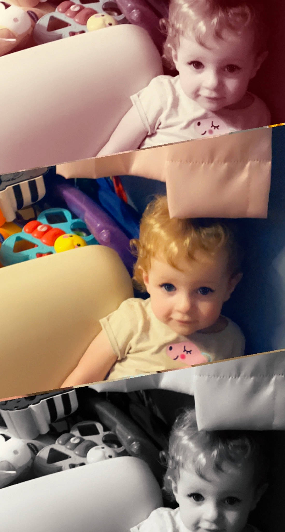 Bethany joined the competition — help win amazing prizes! baby, baby_products, baby_toddler_clothing, cheek, child, comfort, facial_expression, fun, gesture, hairstyle, happy, iris, mouth, people, person, sitting, skin, smile, snapshot, thigh