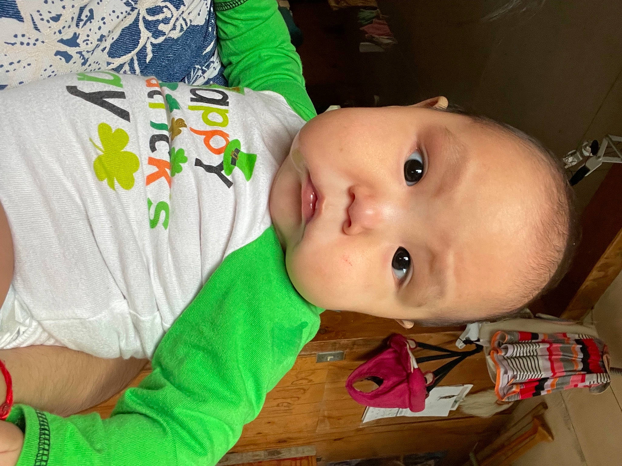 Darrell Jr is registered to the contest to win money with this photo: baby, baby_products, baby_toddler_clothing, cheek, child, eyelash, face, forehead, happy, head, iris, lip, mouth, nose, person, room, skin, sleeve, toddler, white