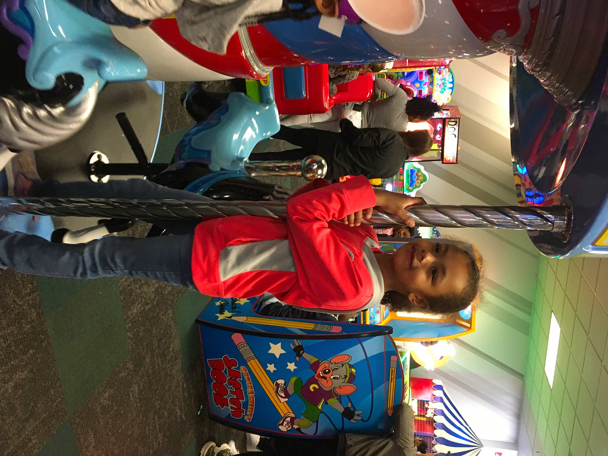 Anna joined the competition — help win amazing prizes! art, auto_part, carmine, cool, electric_blue, fiction, fictional_character, fun, games, joy, leisure, machine, person, recreation, t_shirt