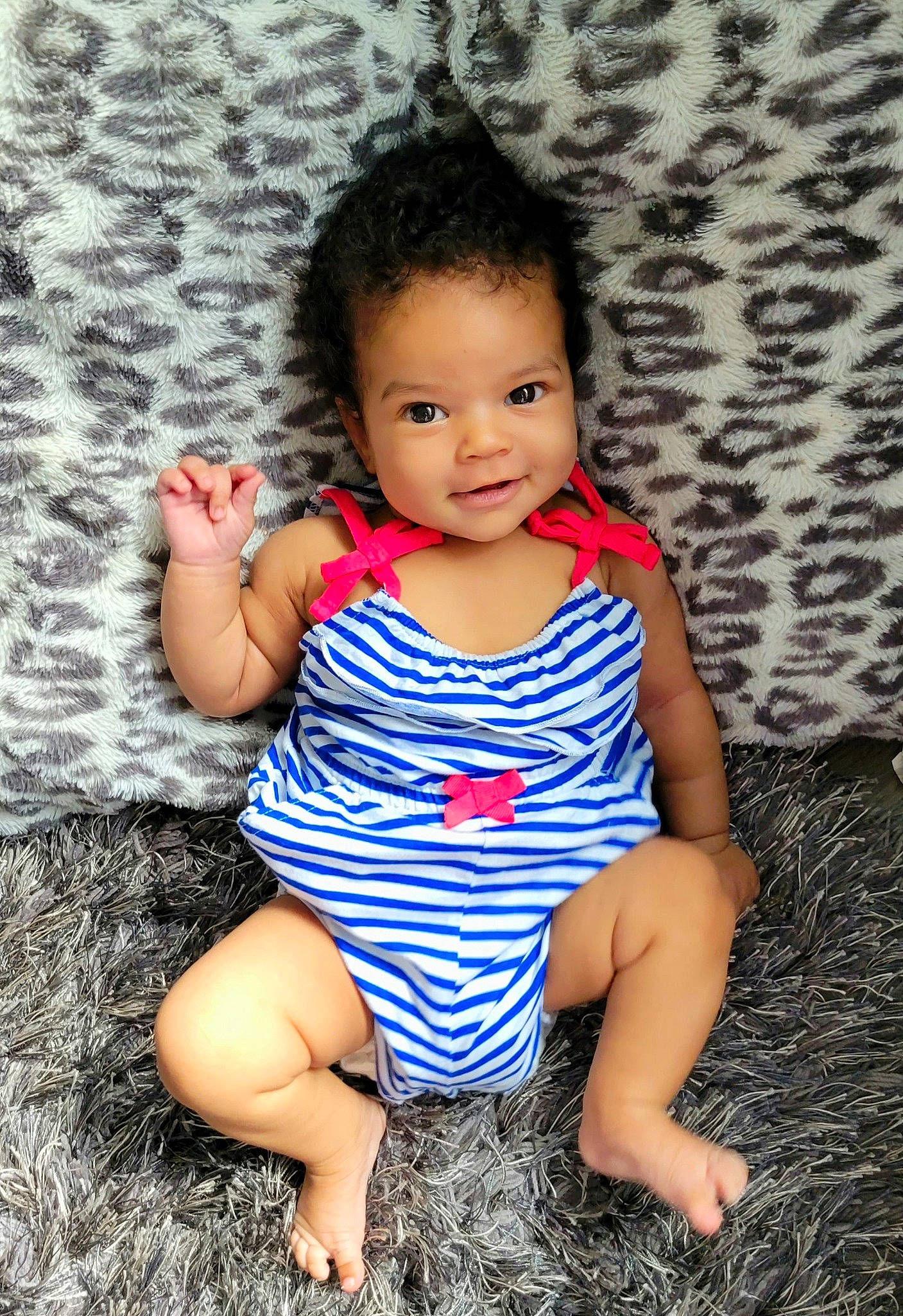 Alivia joined the competition — help win amazing prizes! adaptation, azure, baby_toddler_clothing, dress, eye, facial_expression, finger, flash_photography, grass, happy, head, iris, leaf, leg, lip, people_in_nature, person, skin, smile, standing