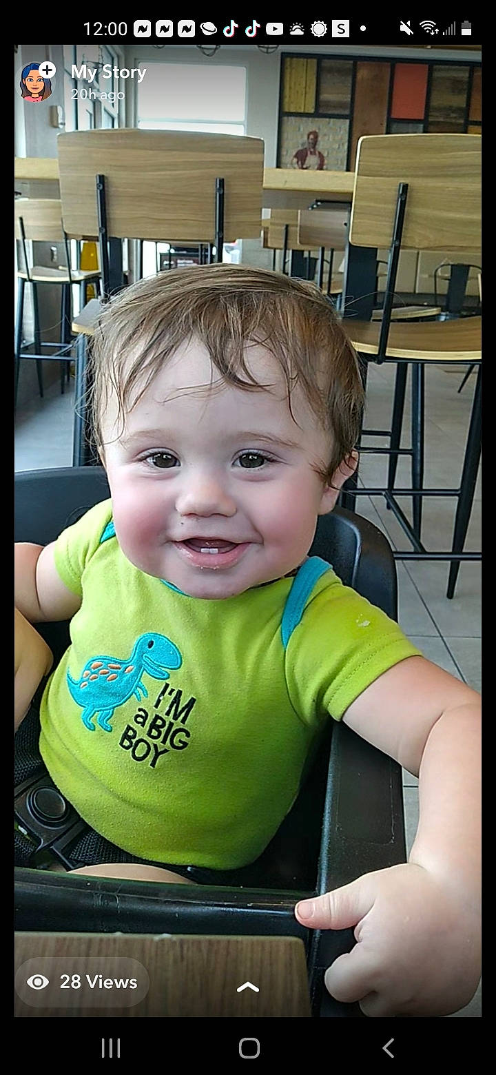 Levii joined the competition — help win amazing prizes! baby, baby_toddler_clothing, blond, chair, cheek, child, chin, eye, eyelash, face, hairstyle, happy, joy, person, photograph, product, skin, sleeve, smile, snapshot