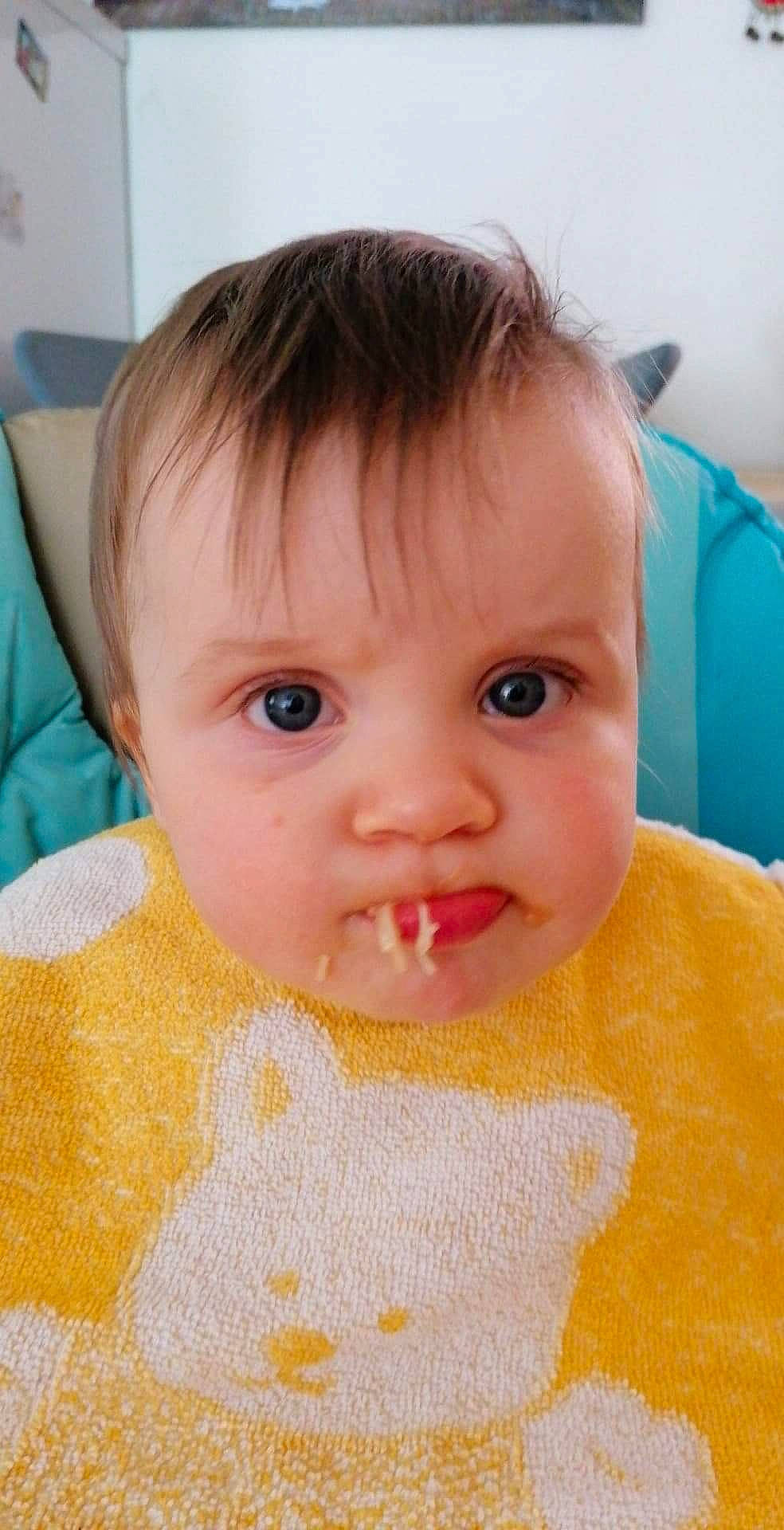 Alycia a rejoint le concours — aidez-le/la à gagner de superbes lots ! baby, baby_toddler_clothing, cheek, child, chin, collar, ear, eye, eyebrow, eyelash, happy, head, iris, lip, mouth, neck, nose, person, skin, sleeve