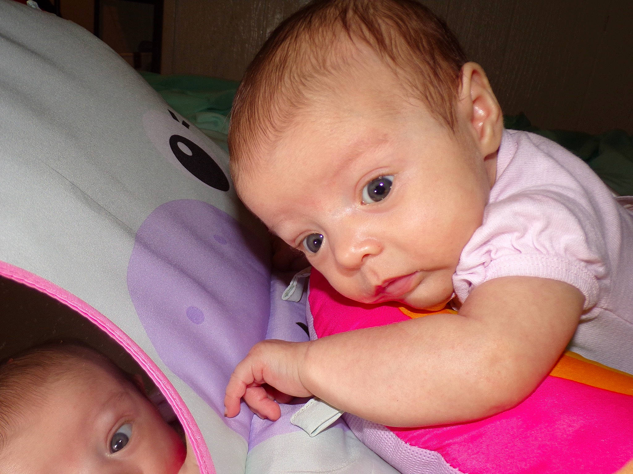 Sky is registered to the contest to win money with this photo: baby, cheek, chin, comfort, ear, eye, eyebrow, eyelash, face, facial_expression, finger, gesture, hairstyle, human, iris, lip, mouth, nose, organ, person