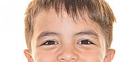 Farès a rejoint le concours — aidez-le/la à gagner de superbes lots ! child, boy, smile, teeth, face, portrait, happy, young, hair, eyes, skin, head, casual_clothing, closeup, expression, light_background, cute, person, youth, innocence