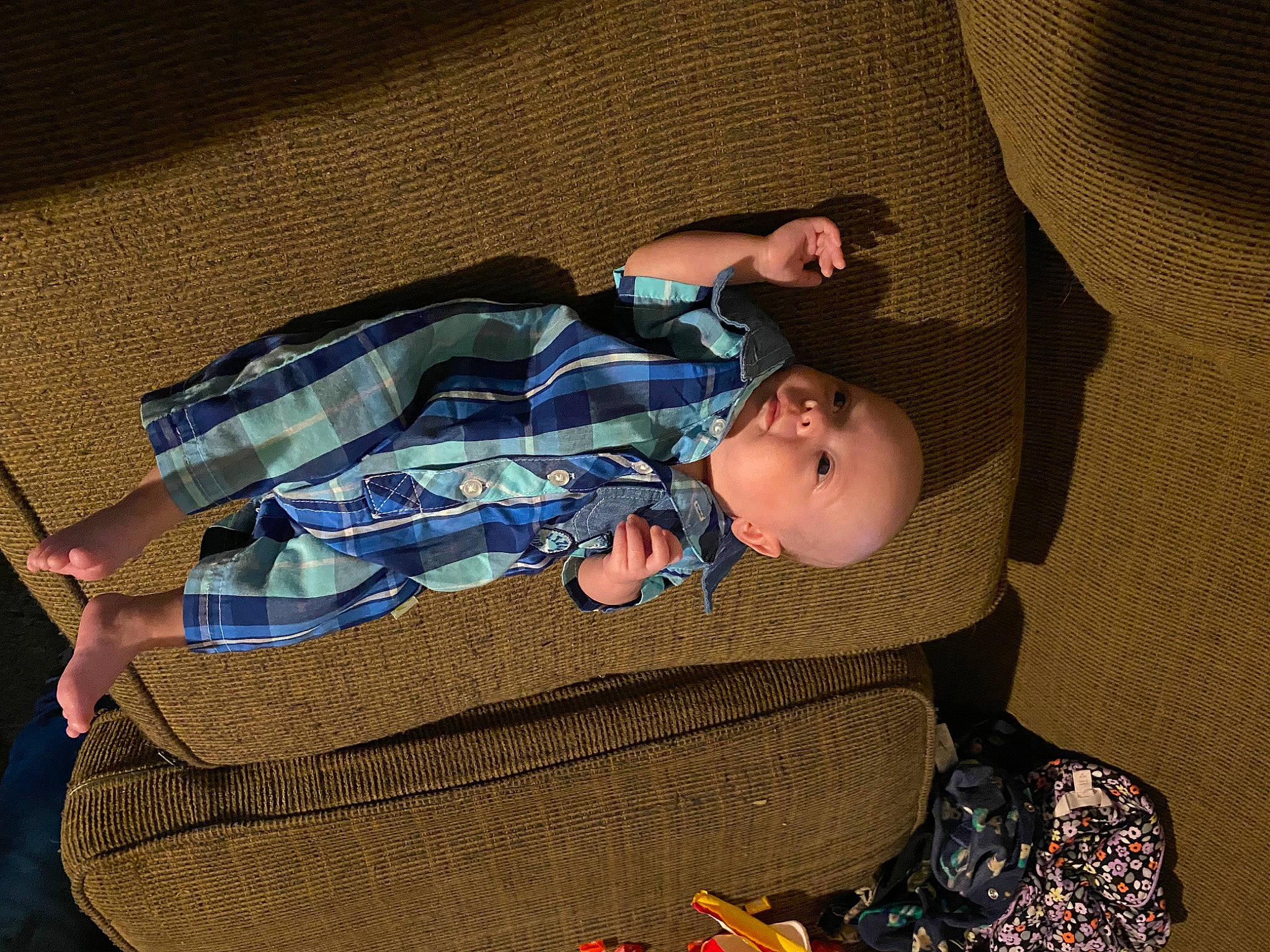 Hunter is registered to the contest to win money with this photo: baby, baby_carriage, baby_products, baby_sleeping, baby_toddler_clothing, bag, basket, bedtime, child, comfort, lap, linens, luggage_and_bags, nap, pattern, person, sitting, sleep, sleeve, textile