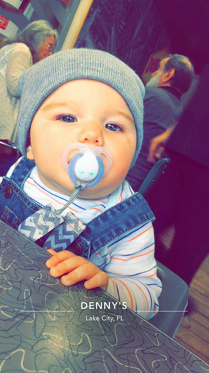 Collin joined the competition — help win amazing prizes! baby, baby_products, bonnet, cap, cheek, child, happy, head, headgear, headwear, nose, person, photography, play, product, skin, smile, toddler