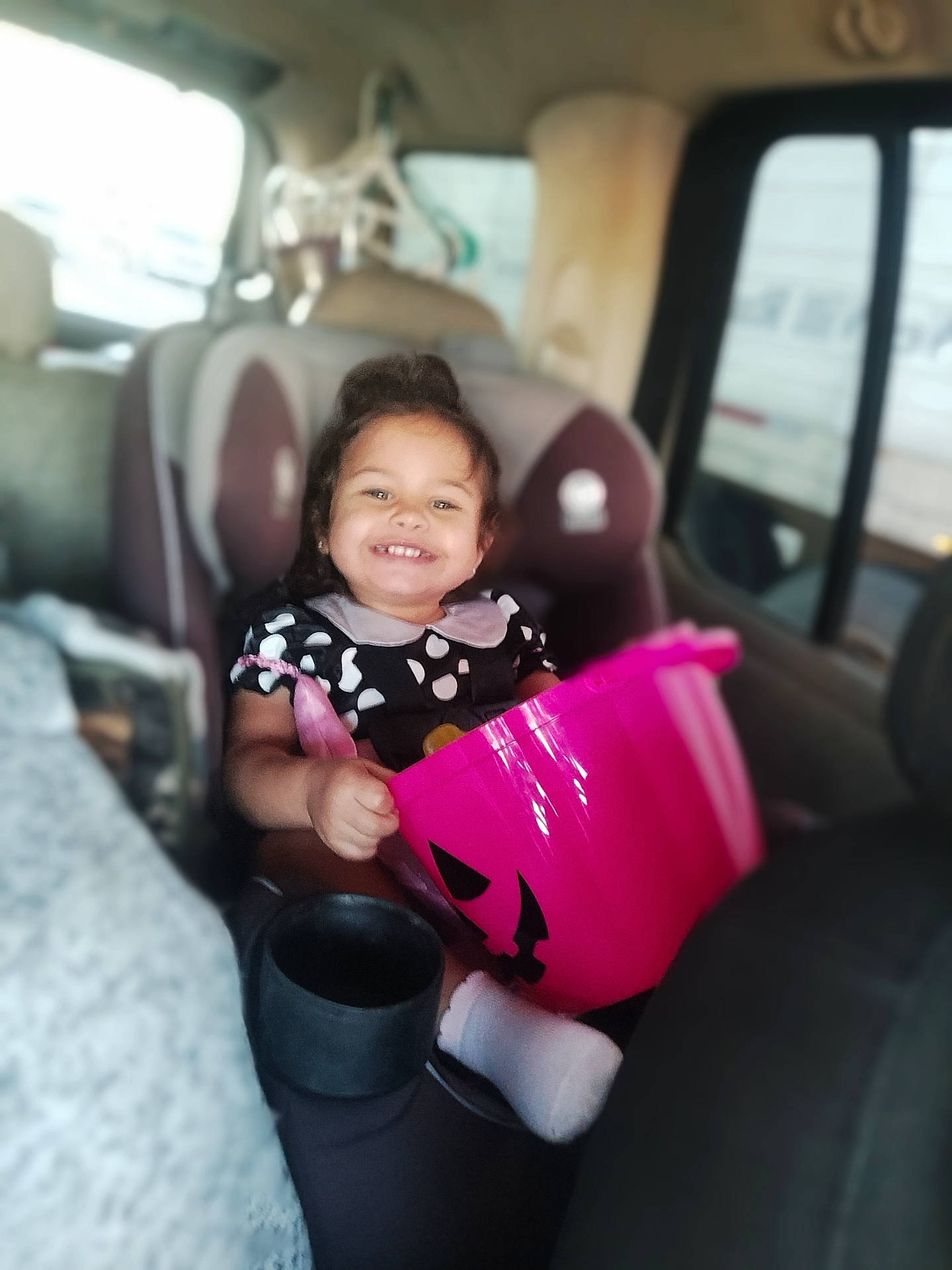 Journee joined the competition — help win amazing prizes! accessories, baby, bodypart, bucket, car, couch, cup, cushion, face, finger, furniture, hand, head, homedecor, person, photography, portrait, sitting, transportation, vehicle
