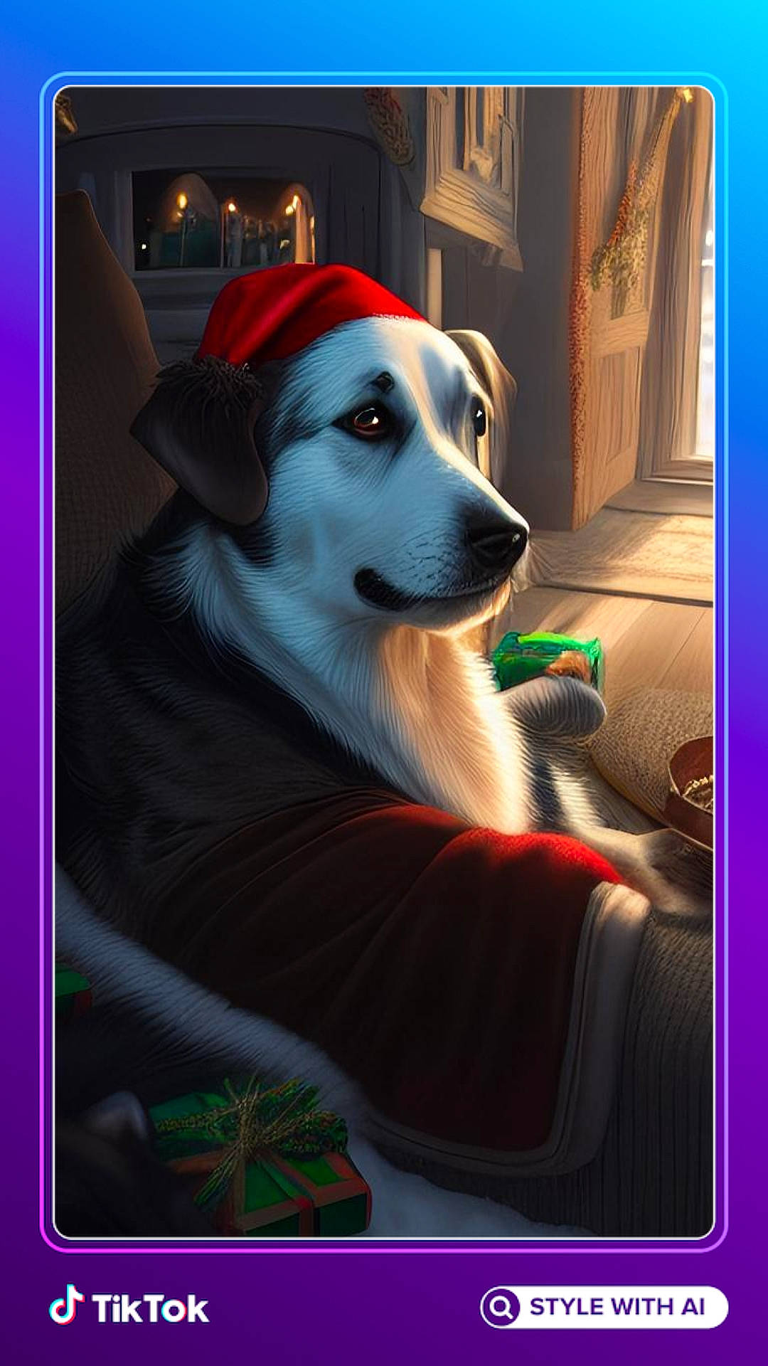 Bubba is registered to the contest to win money with this photo: art, canidae, carnivore, companion_dog, darkness, dog, dog_breed, dog_supply, flash_photography, fur, magenta, picture_frame, rectangle, room, snout, sporting_group, square, tints_and_shades, whiskers, working_dog