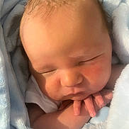 Tommie joined the competition — help win amazing prizes! newborn, baby, sleeping, blanket, soft, cute, infant, wrapped, peaceful, hands, closeup, skin, face, pink, cozy, child, portrait, rest, comfort, toddler