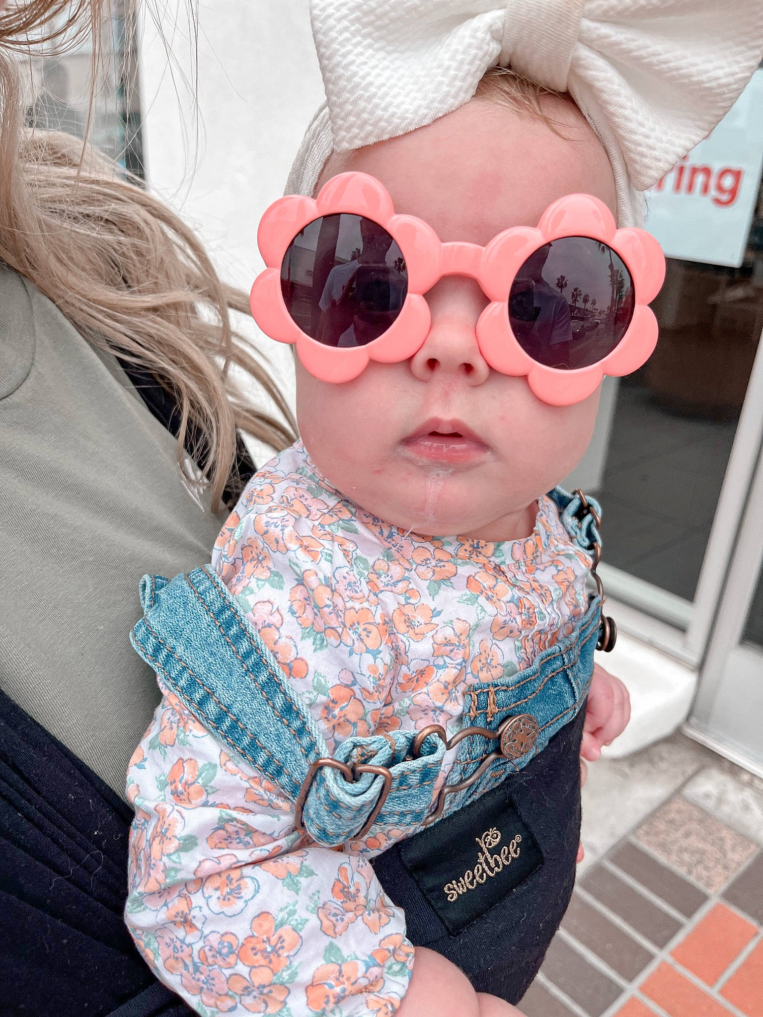 Oakley joined the competition — help win amazing prizes! baby, baby_toddler_clothing, cap, cool, eye, eyelash, eyewear, glasses, goggles, happy, outerwear, person, pink, red, sleeve, street_fashion, sunglasses, t_shirt, toddler, vision_care