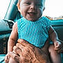 ankle, baby, babylaughing, bodypart, clothing, dress, face, finger, hand, happy, head, laughing, newborn, person, photography, portrait, sitting, smile