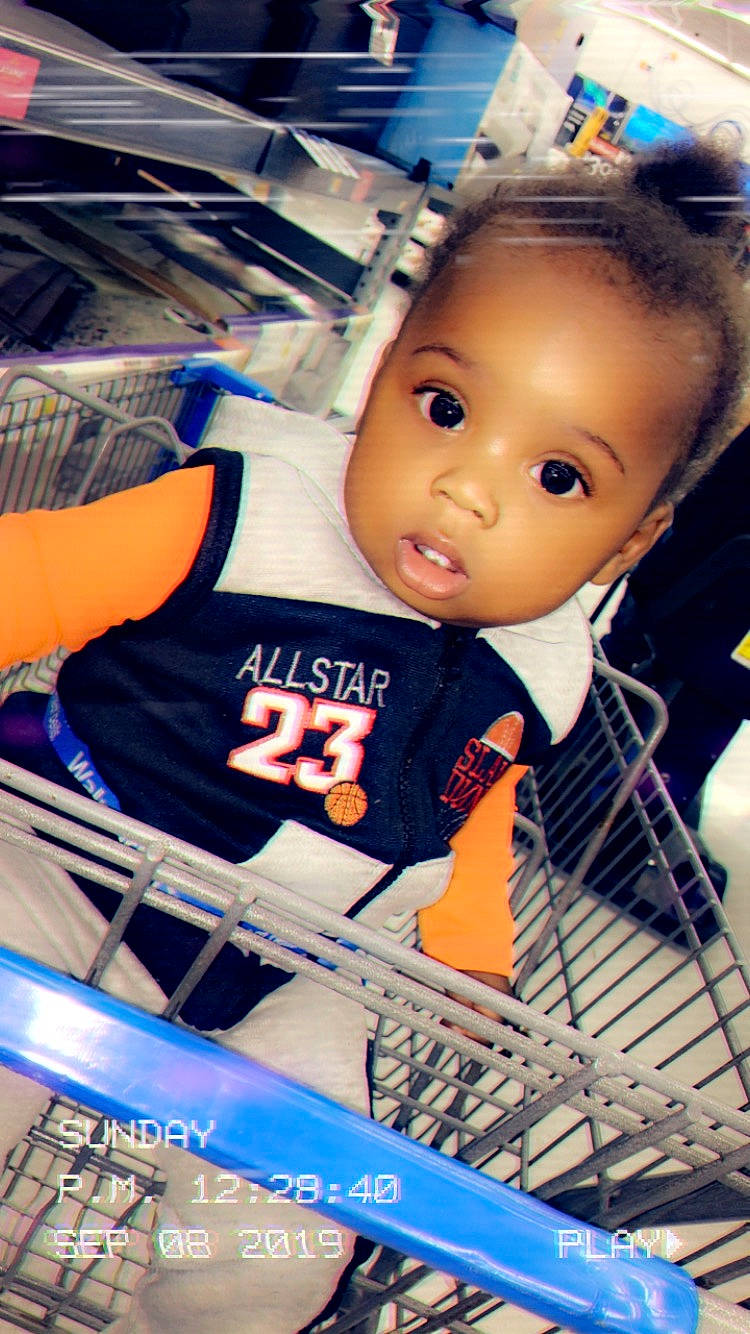 Quadir is registered to the contest to win money with this photo: black_hair, child, doll, person, toddler, toy