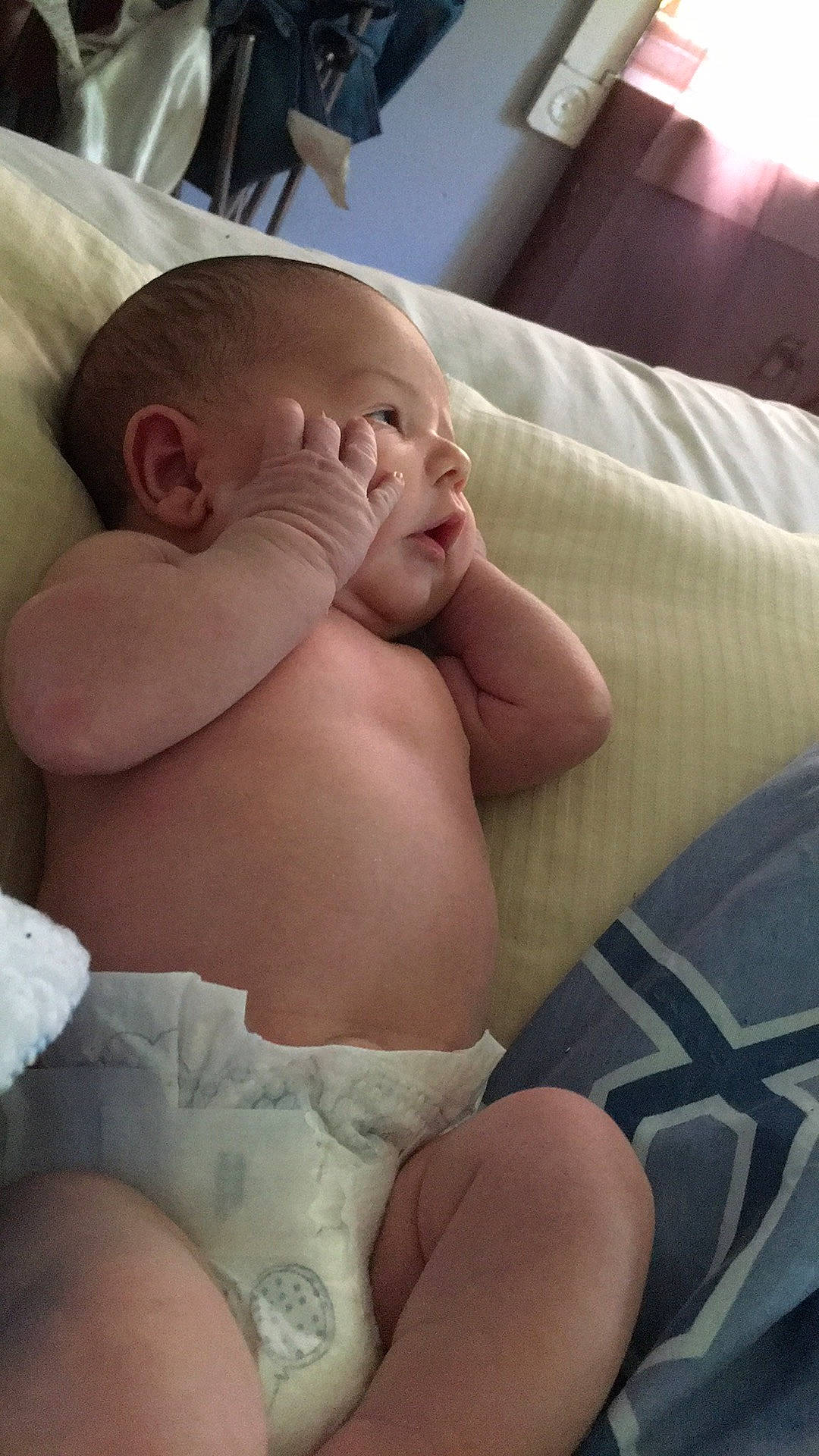 Raylee joined the competition — help win amazing prizes! abdomen, baby, baby_sleeping, birth, cheek, child, childbirth, hand, mouth, muscle, nap, person, skin, sleep, toddler