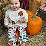 Brynlee is registered to the contest to win money with this photo: autumn, baby, barefoot, black_bow, child, cute, decor, fall, happy, hay, headband, indoor, orange, pants, portrait, pumpkin, rustic, seasonal, smiling, sweater