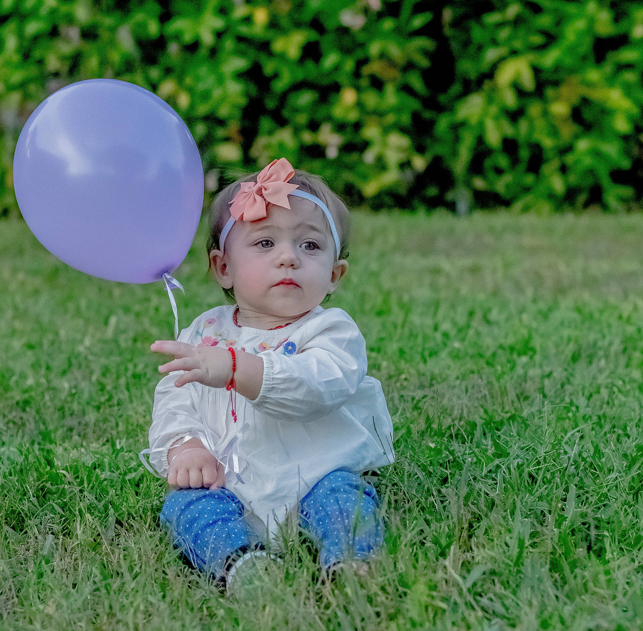 Emersyn Rose joined the competition — help win amazing prizes! baby, ball, balloon, child, fun, grass, grass_family, grassland, happy, headwear, lawn, meadow, party_supply, people_in_nature, person, photography, plant, play, smile, toddler