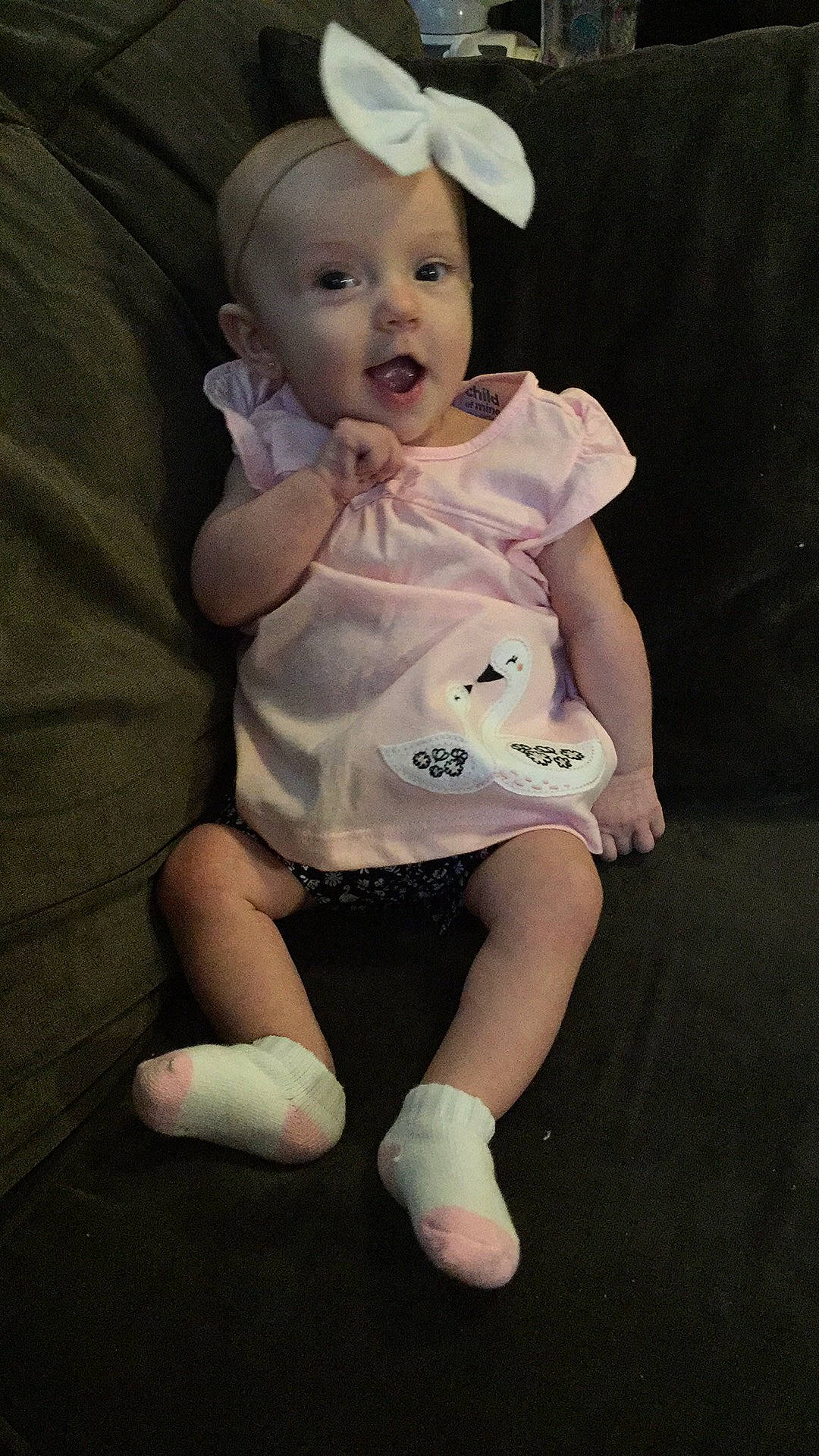 Tinsleigh-ann joined the competition — help win amazing prizes! baby, baby_toddler_clothing, cheek, child, head, person, pink, product, skin, toddler