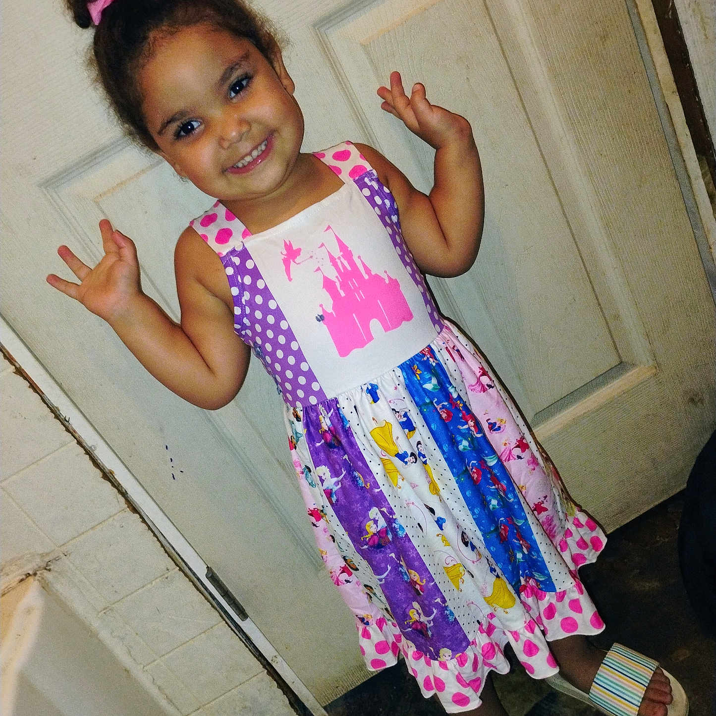 Infinity joined the competition — help win amazing prizes! accessories, bodypart, child, clothing, costume, door, dress, face, female, finger, footwear, formalwear, girl, hand, head, person, photography, portrait, sandal, shoe