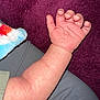 Adrastos joined the competition — help win amazing prizes! arm, baby, baby_skin, blanket, child, chubby, closeup, clothing, cute, fingers, hand, indoor, infant, palm, purple_background, resting, skin, soft, texture, wrinkles
