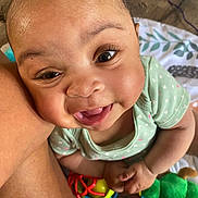 Riyah joined the competition — help win amazing prizes! accessories, baby, babylaughing, biting, bodypart, bracelet, crawling, earring, face, happy, head, jewelry, mouth, necklace, person, photography, portrait, selfie, smile, teeth