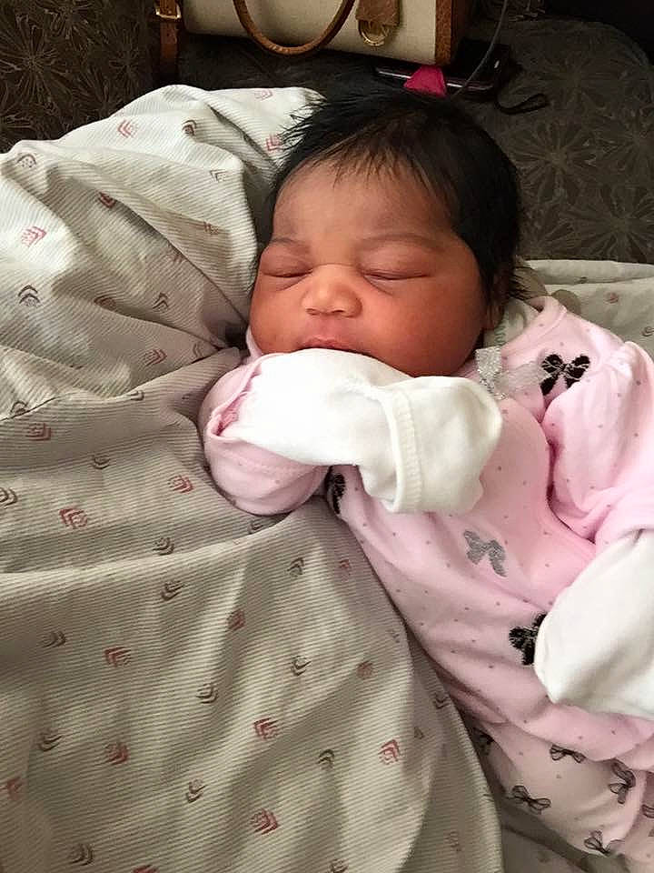 Mallorie joined the competition — help win amazing prizes! baby, baby_products, bedtime, cheek, child, nap, person, pink, product, skin, sleep, toddler