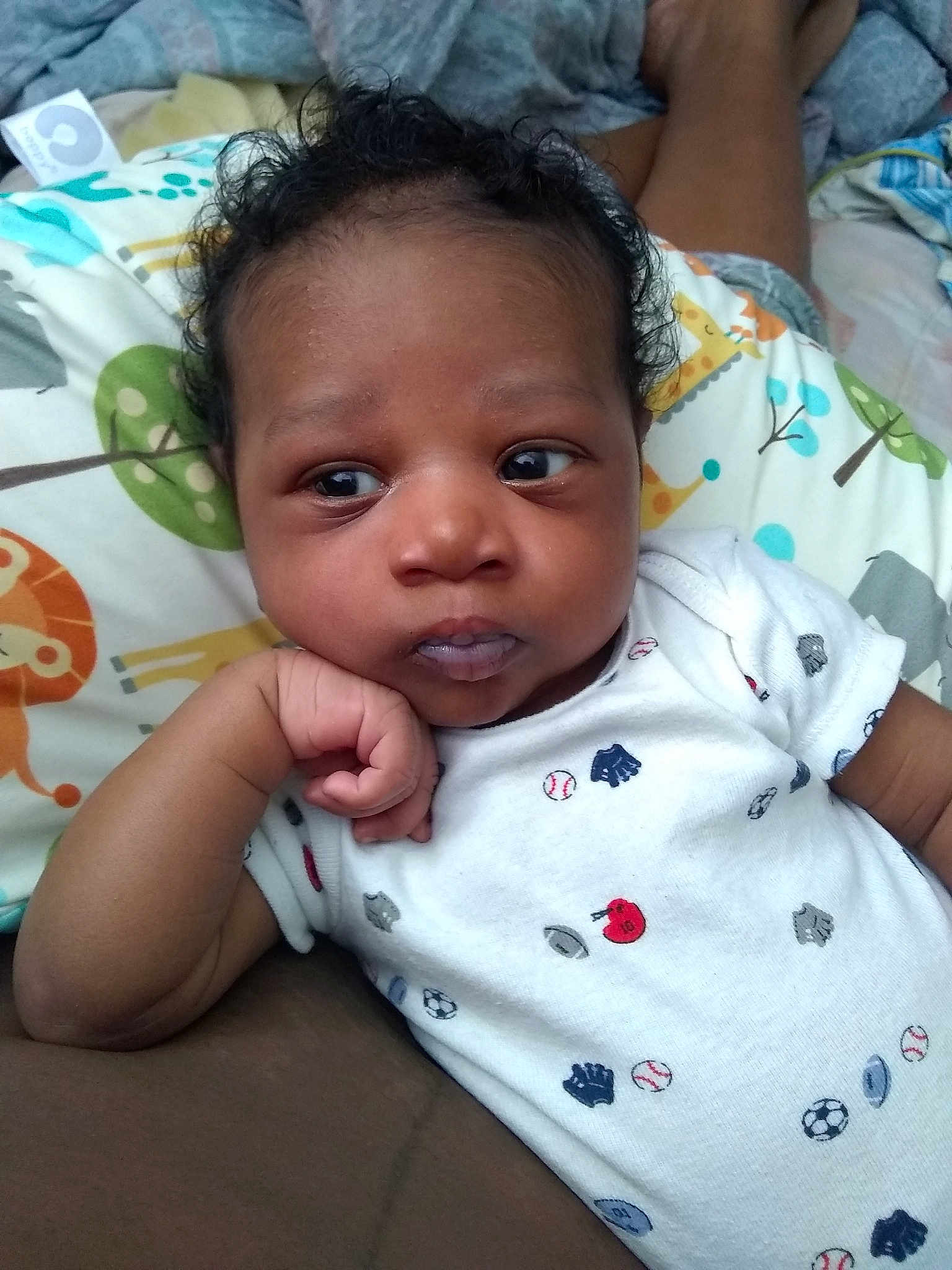 Tobyas is registered to the contest to win money with this photo: baby, cheek, child, eye, face, forehead, head, lip, nose, person, skin, smile, toddler