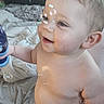 Elliot joined the competition — help win amazing prizes! baby, child, bubbles, smiling, indoor, toy, skin, face, head, arm, blanket, happy, cute, infant, holding, expression, playful, closeup, light, background
