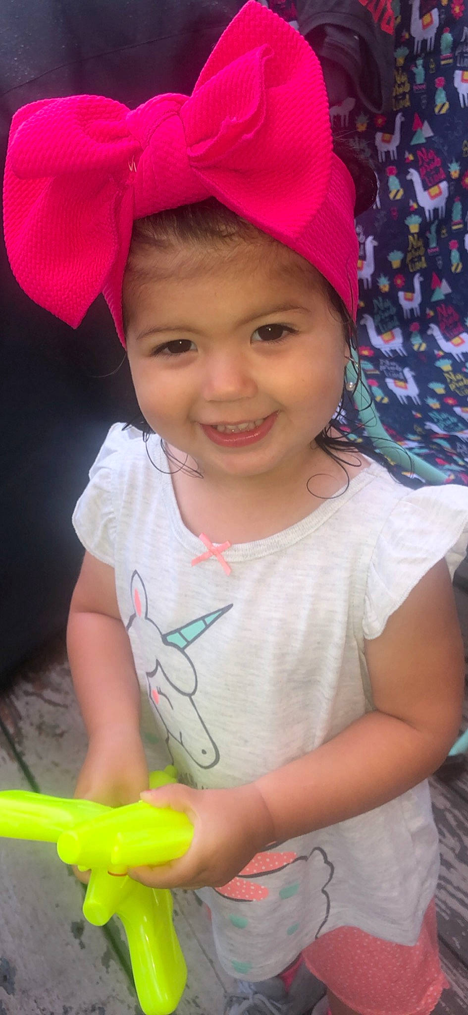 Raina joined the competition — help win amazing prizes! baby, bonnet, cap, child, clothing, fashion_accessory, fun, happy, hat, headgear, headwear, joy, person, pink, play, skin, smile, sun_hat, toddler