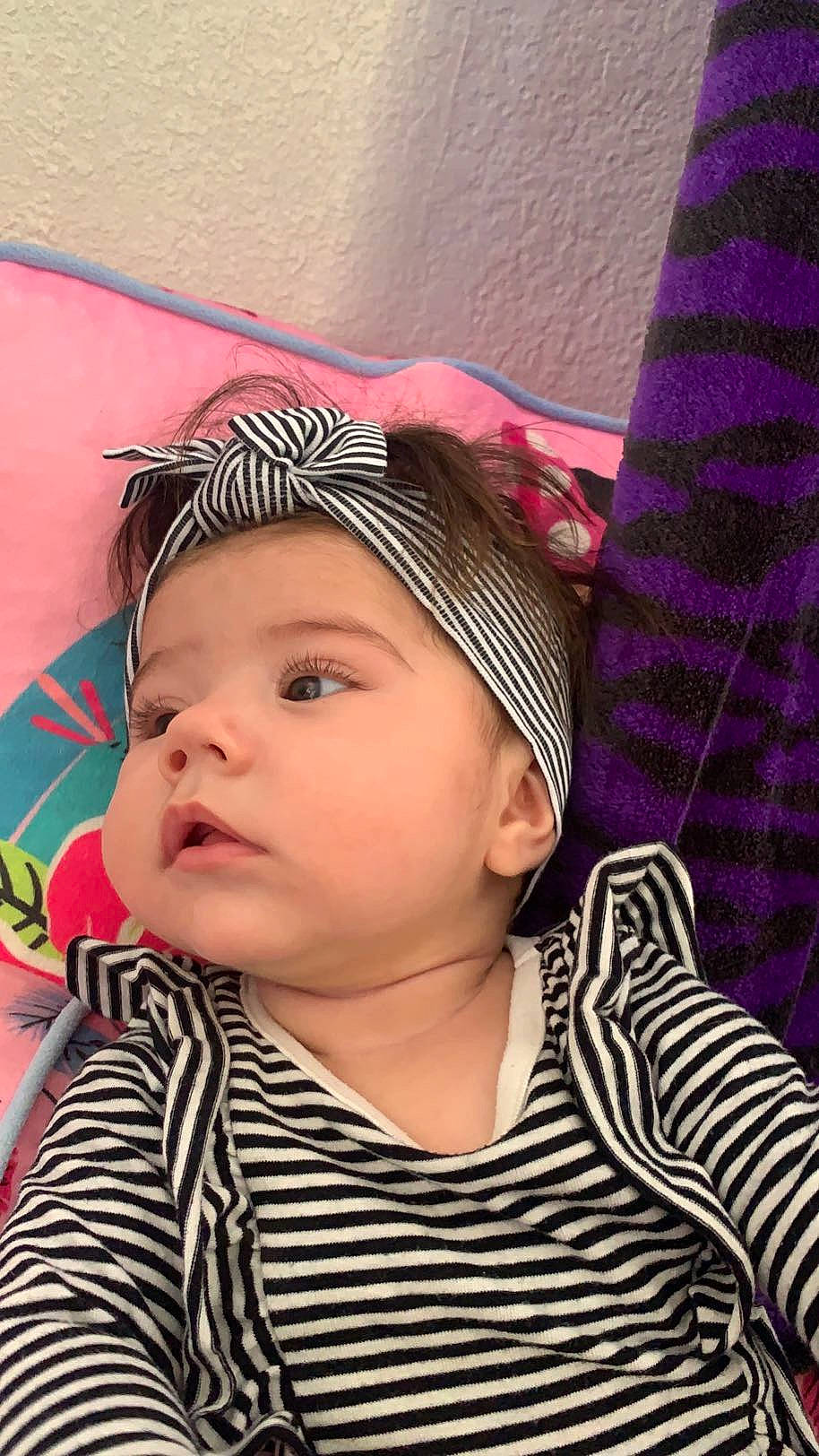 Lilith joined the competition — help win amazing prizes! baby, baby_toddler_clothing, cap, cheek, child, cool, costume_hat, ear, eyebrow, eyelash, face, happy, headgear, headwear, lip, magenta, neck, pattern, person, pink