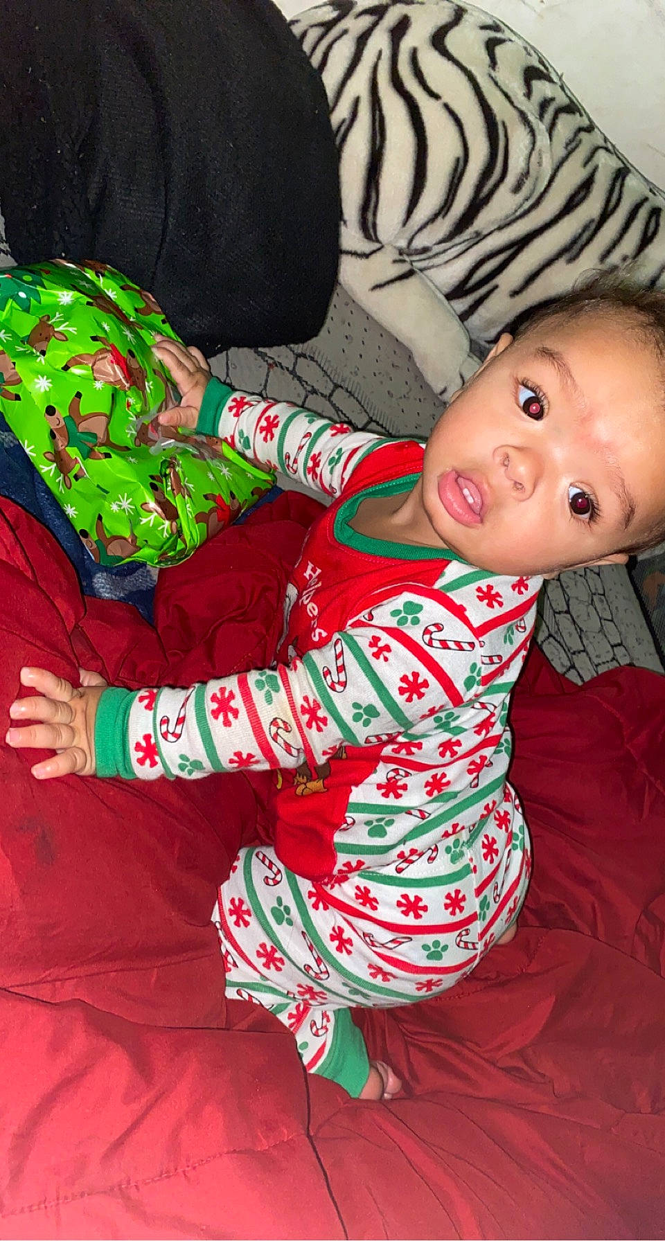 Dj joined the competition — help win amazing prizes! baby, baby_toddler_clothing, child, comfort, dress, elbow, event, finger, happy, head, human_body, linens, pattern, person, sitting, sleeve, sock, t_shirt, textile, thigh