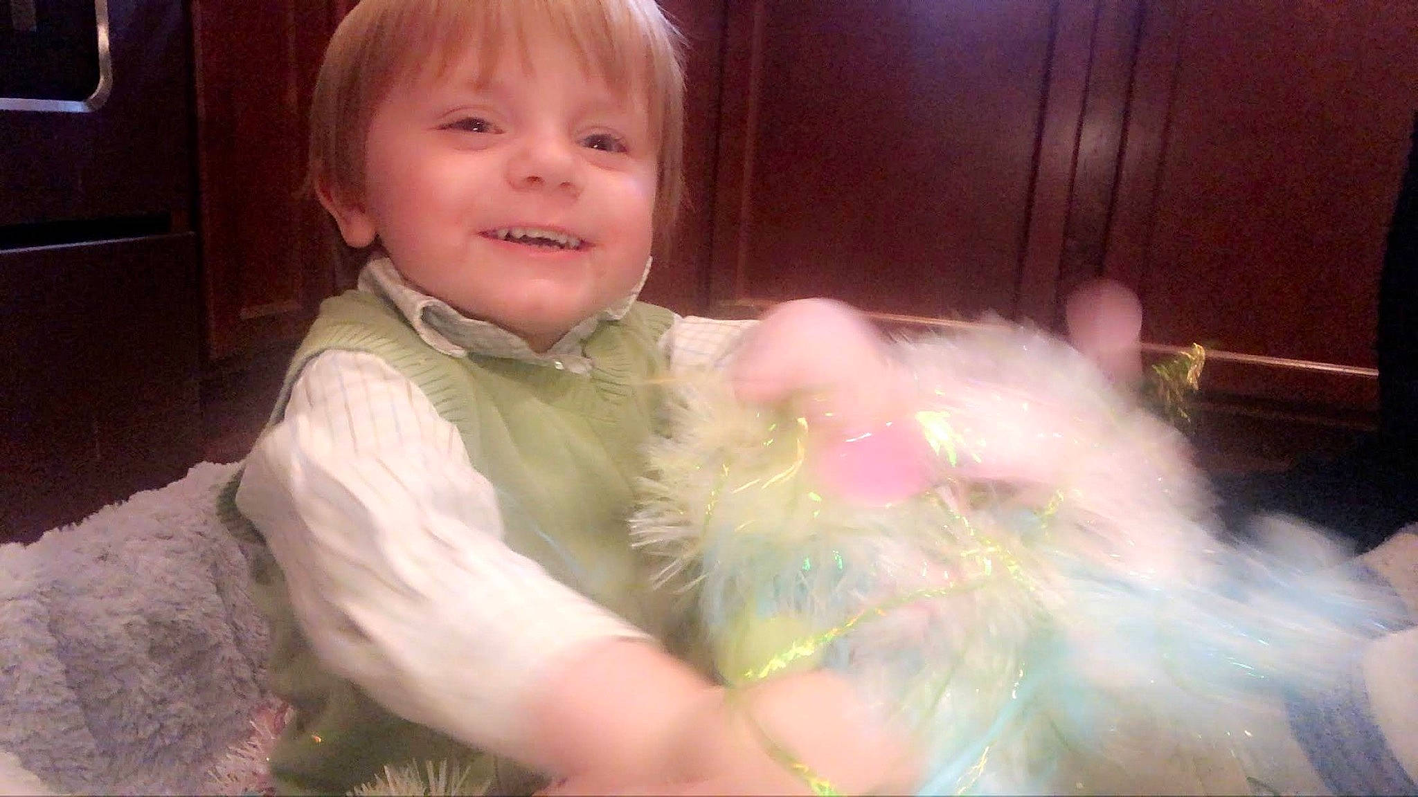 Jakob Paul is registered to the contest to win money with this photo: baby, cheek, child, ear, eye, face, fun, fur, head, iris, joy, mouth, nose, person, play, skin, smile, toddler