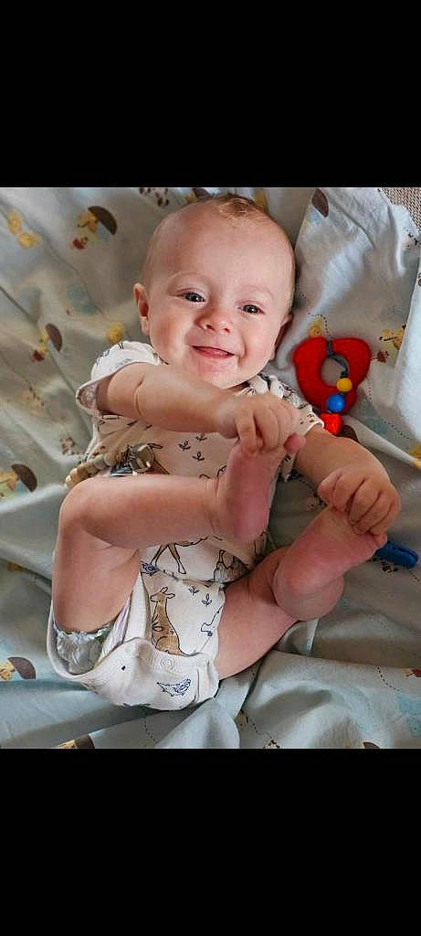 Briar joined the competition — help win amazing prizes! abdomen, arm, baby, baby_toddler_clothing, cheek, chest, child, eye, face, finger, gesture, happy, head, joy, lip, person, skin, smile, stomach, thumb