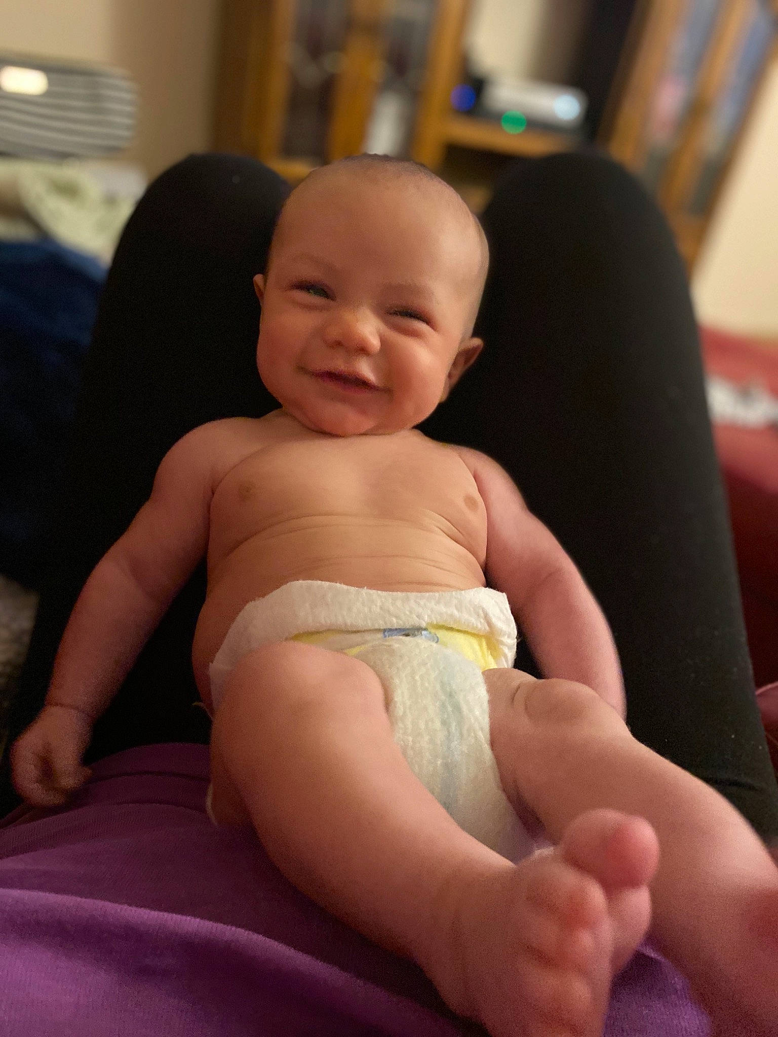 Michael Jr joined the competition — help win amazing prizes! baby, cheek, child, face, finger, hand, head, joy, leg, person, sitting, skin, thumb, toddler