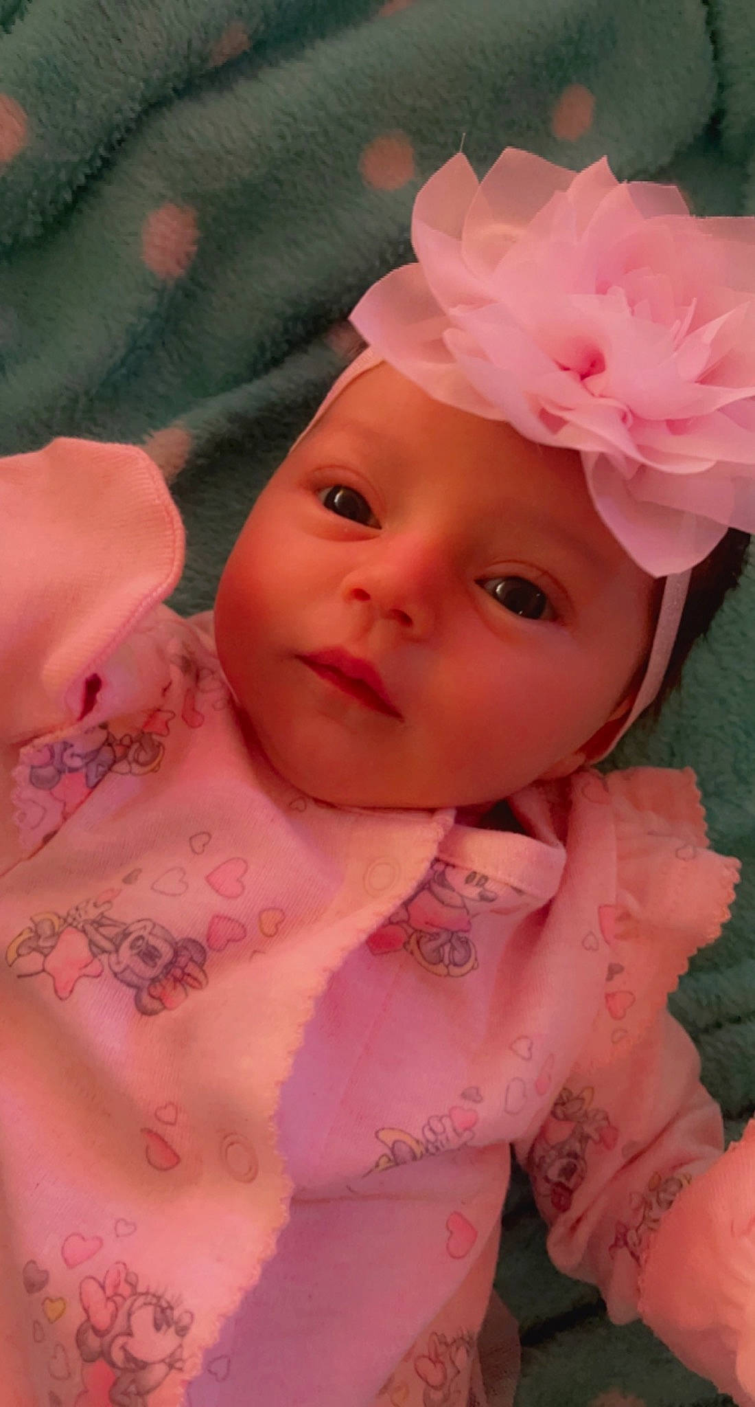 Abby joined the competition — help win amazing prizes! baby, baby_toddler_clothing, beauty, cheek, child, chin, eye, eyebrow, eyelash, face, headwear, iris, lip, mouth, nose, organ, person, petal, pink, skin