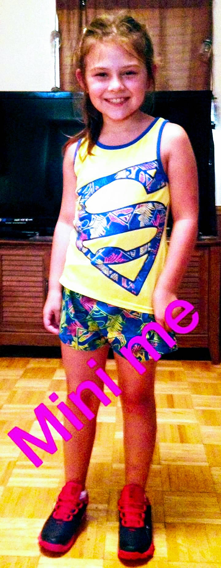 Mariah Ann is registered to the contest to win money with this photo: clothing, dress, fashion, finger, footwear, human_leg, joy, leg, neck, person, shoe, shorts, sportswear, style, t_shirt, thigh