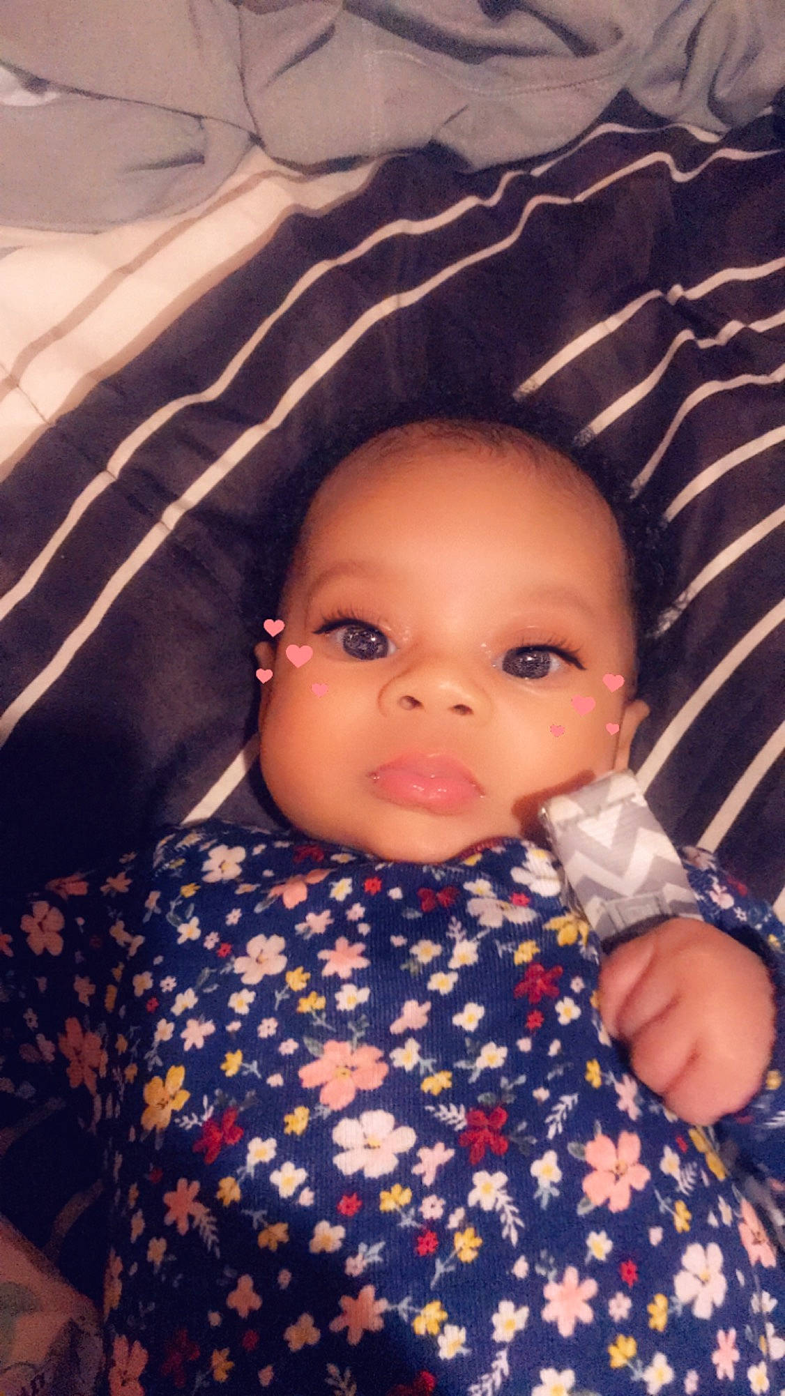 Layla joined the competition — help win amazing prizes! baby, cheek, child, chin, eye, face, forehead, head, iris, lip, mouth, nose, person, skin, toddler