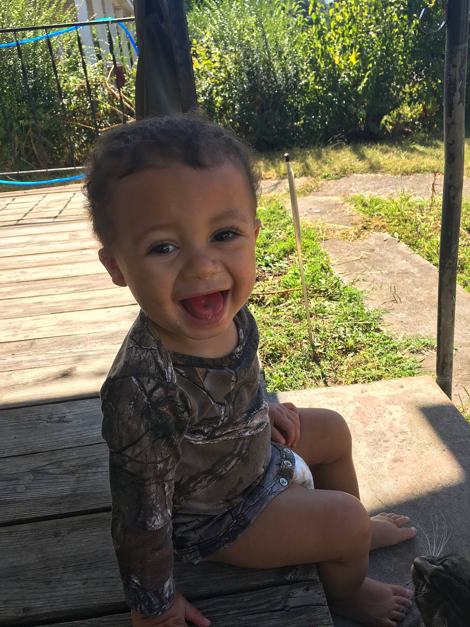 Zayden joined the competition — help win amazing prizes! adaptation, cheek, child, fawn, happy, joy, person, sitting, skin, smile, toddler