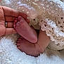 baby, feet, hand, blanket, crochet, soft, newborn, skin, tenderness, closeup, infant, cozy, texture, adult, touch, comfort, warmth, small, cute, sleeping