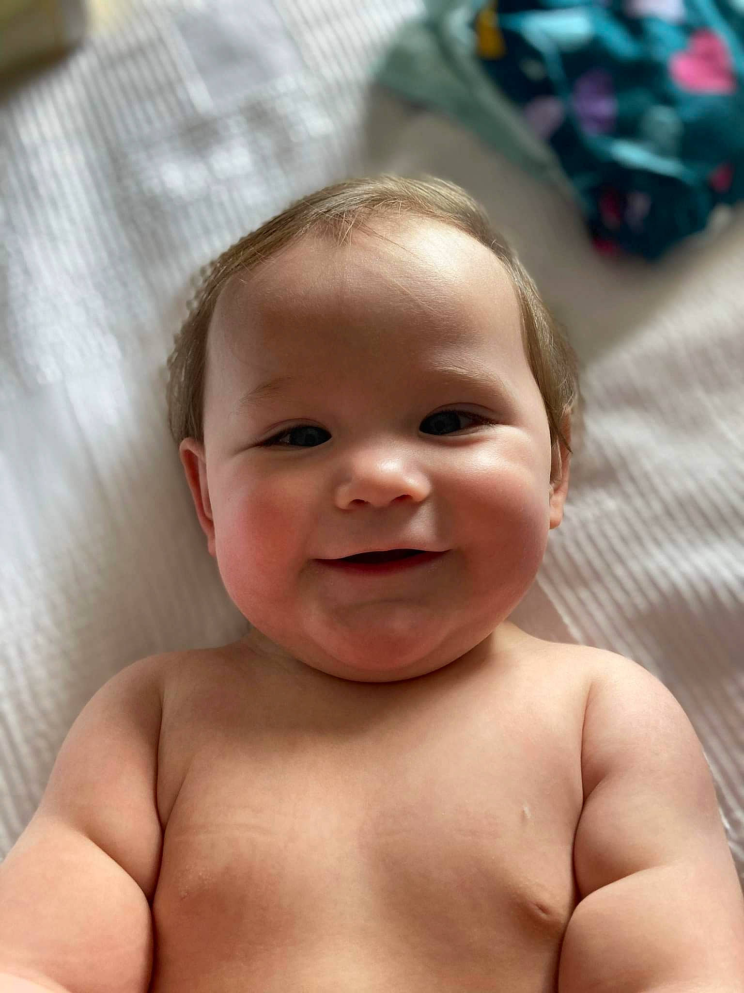 Mayah joined the competition — help win amazing prizes! arm, baby, cheek, ear, eye, eyebrow, eyelash, face, forehead, hair, hairstyle, happy, human_body, iris, joy, lip, mouth, muscle, nose, person