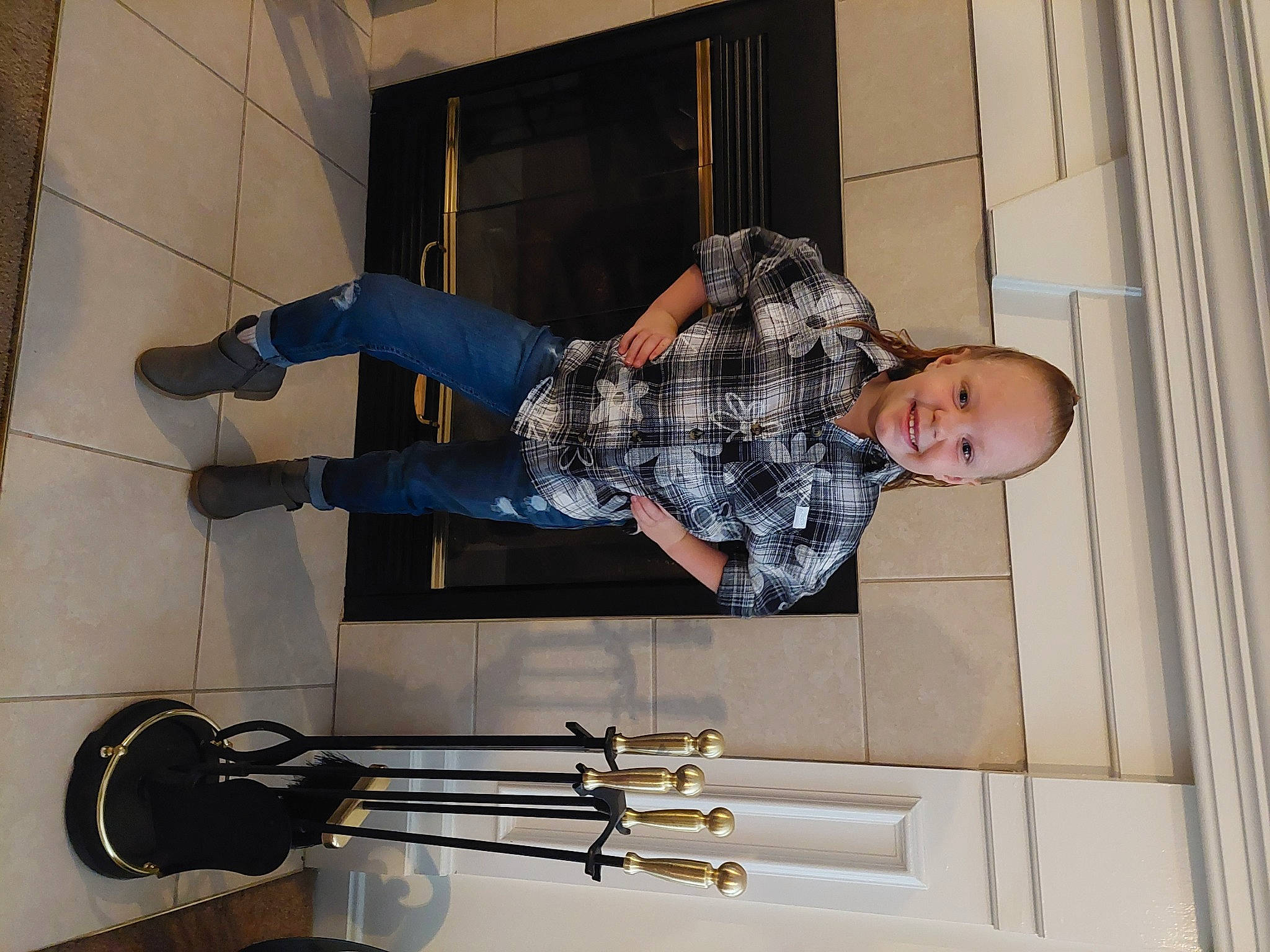 Harlie is registered to the contest to win money with this photo: human_leg, joy, kitchen_utensil, pattern, person, room, shoe, sneakers, types_of_trombone, walking_shoe, wind_instrument, wrist