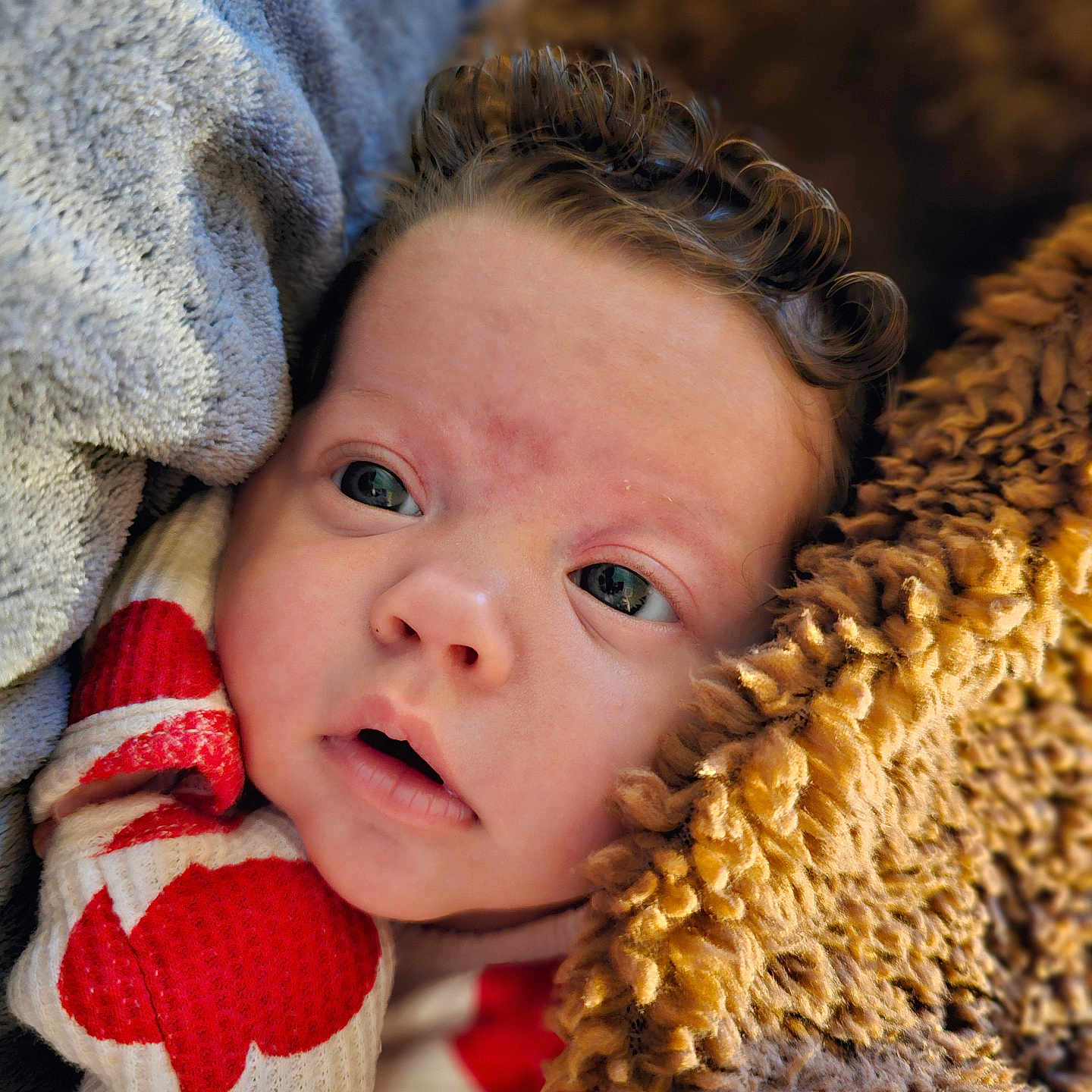 Kaybree joined the competition — help win amazing prizes! baby, blanket, bodypart, bonnet, cap, clothing, couch, cushion, face, finger, furniture, glove, hand, hat, head, homedecor, hood, hoodie, knitwear, newborn