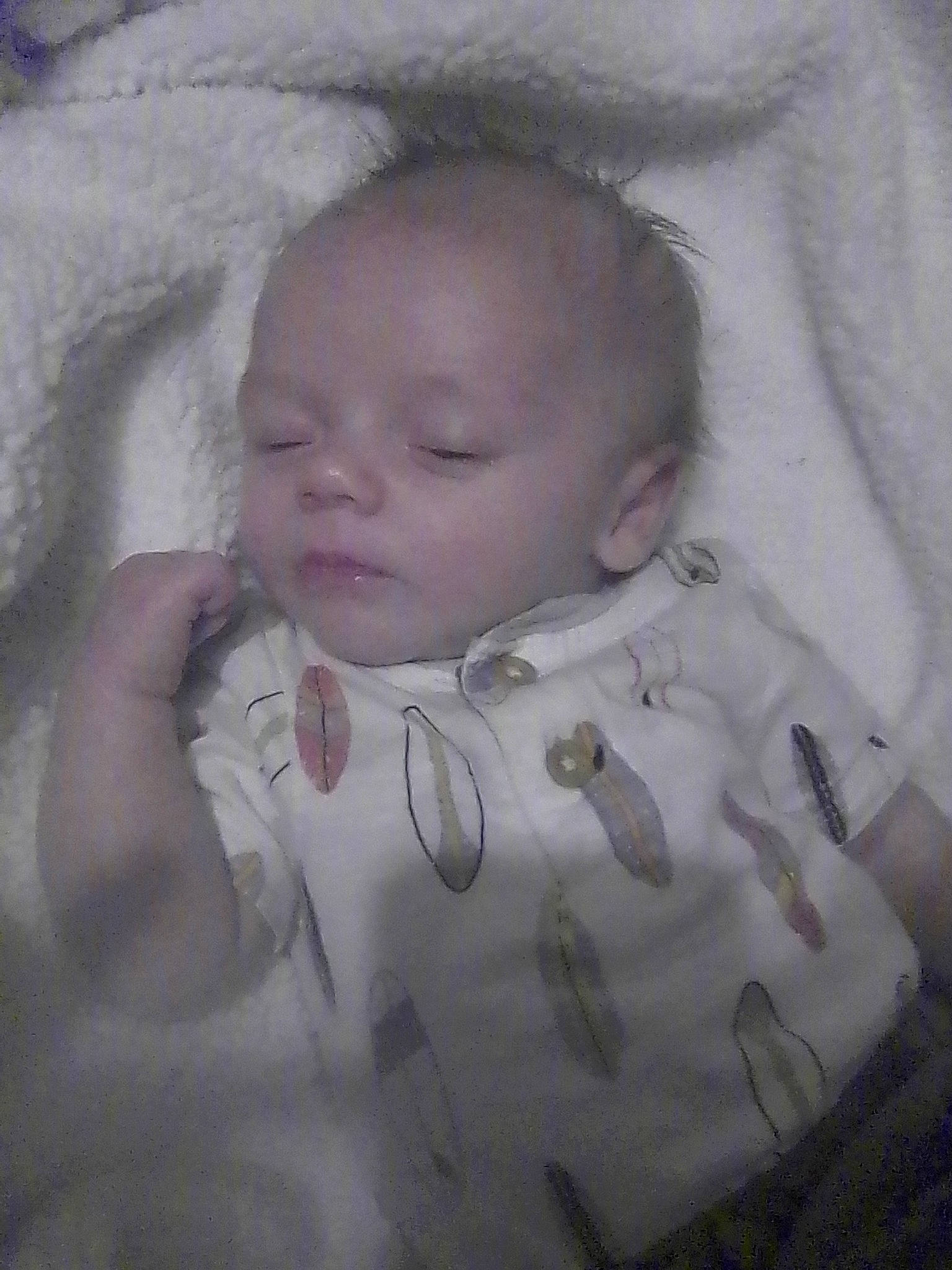 Lucien joined the competition — help win amazing prizes! baby, baby_products, baby_sleeping, baby_toddler_clothing, bedding, bedtime, cheek, child, chin, comfort, fur, iris, linens, lip, nose, person, skin, sleeve, textile, toddler